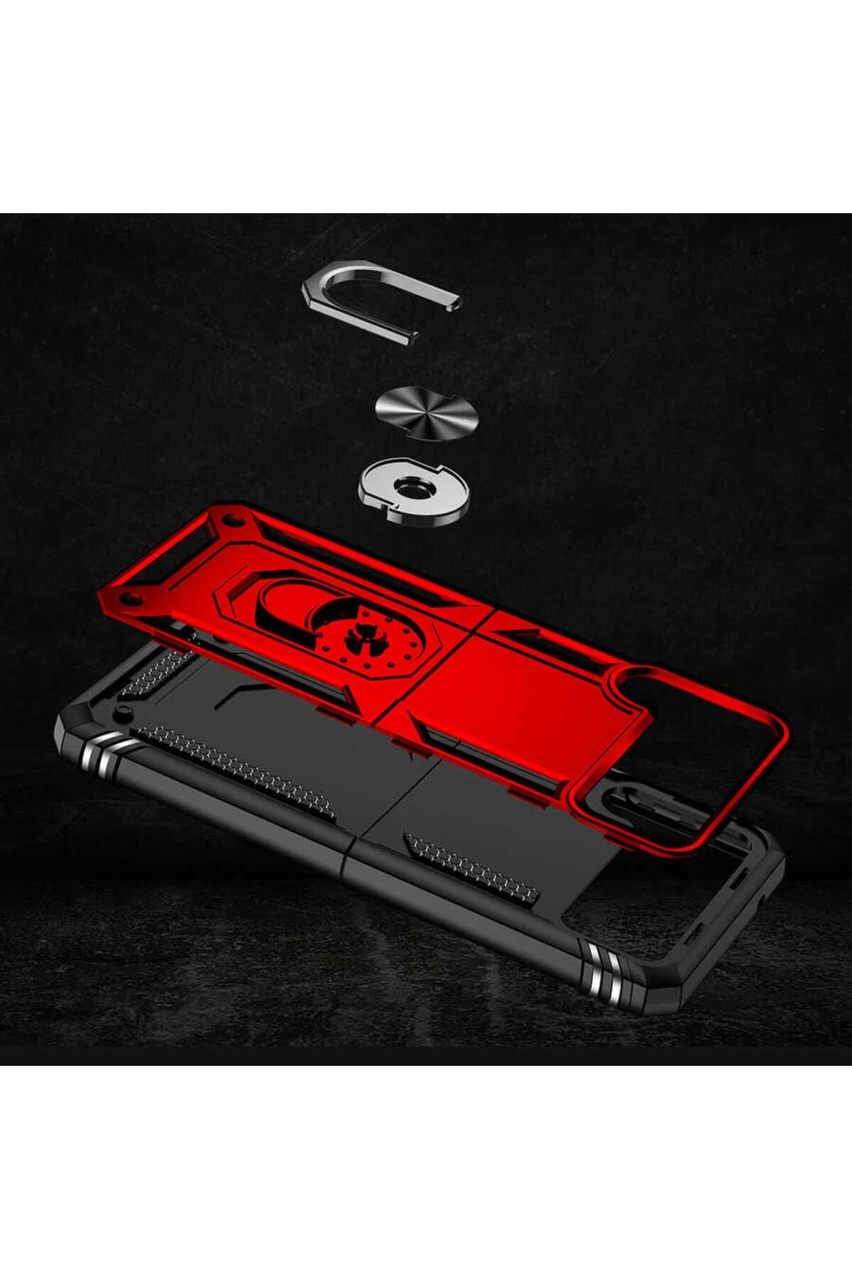Galaxy Z Flip 4 Uyumlu Zore Vega Kılıf-Siyah