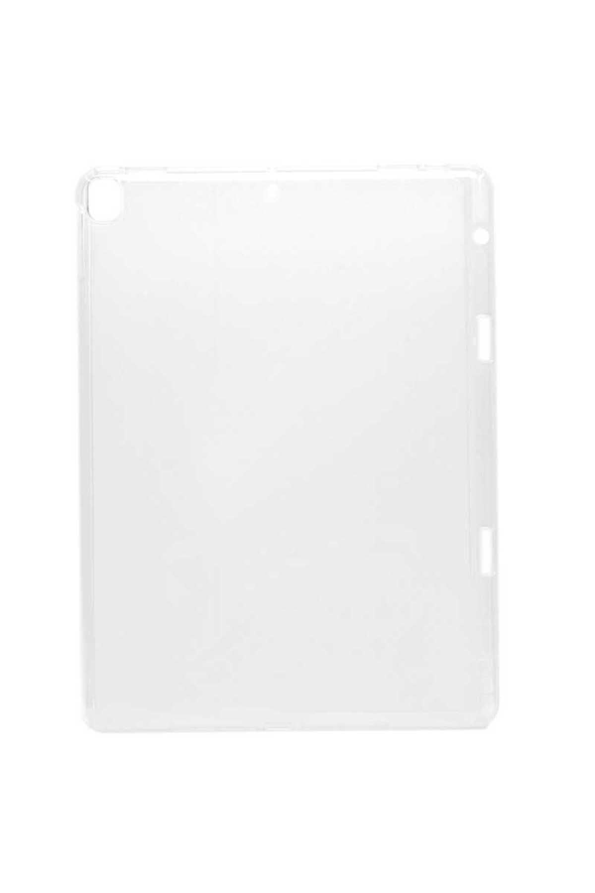 iPad Pro 10.5 (7.Nesil) Zore Kalemli Tablet Silikon - Renksiz