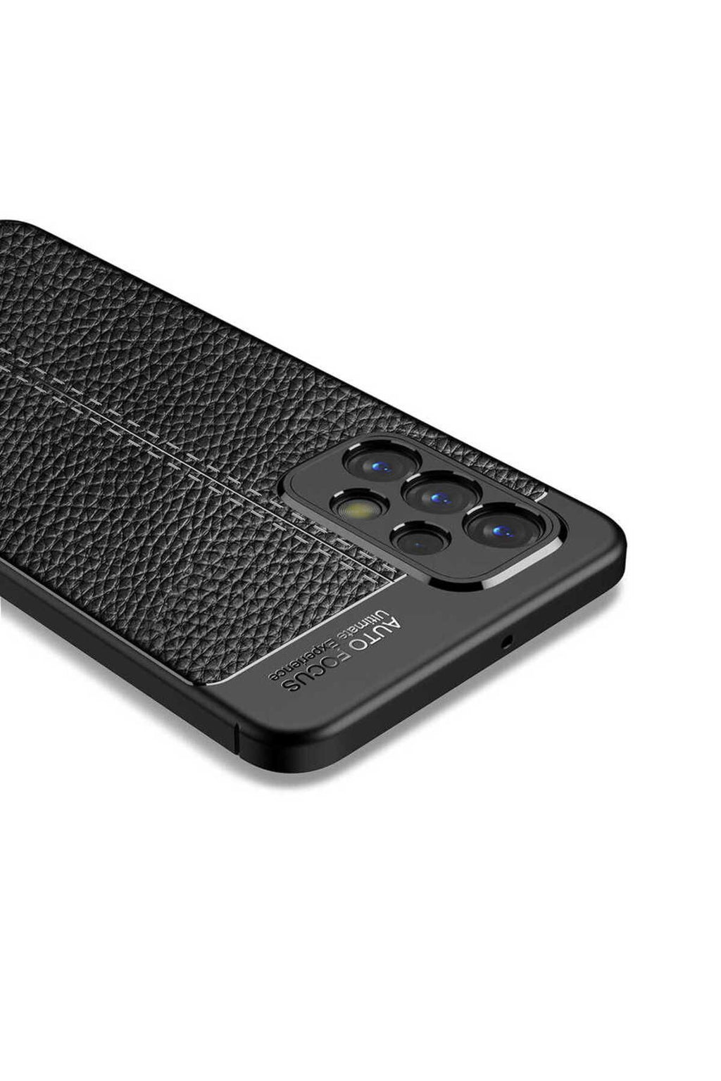 Galaxy A23 Kılıf Zore Niss Silikon Kapak - Siyah