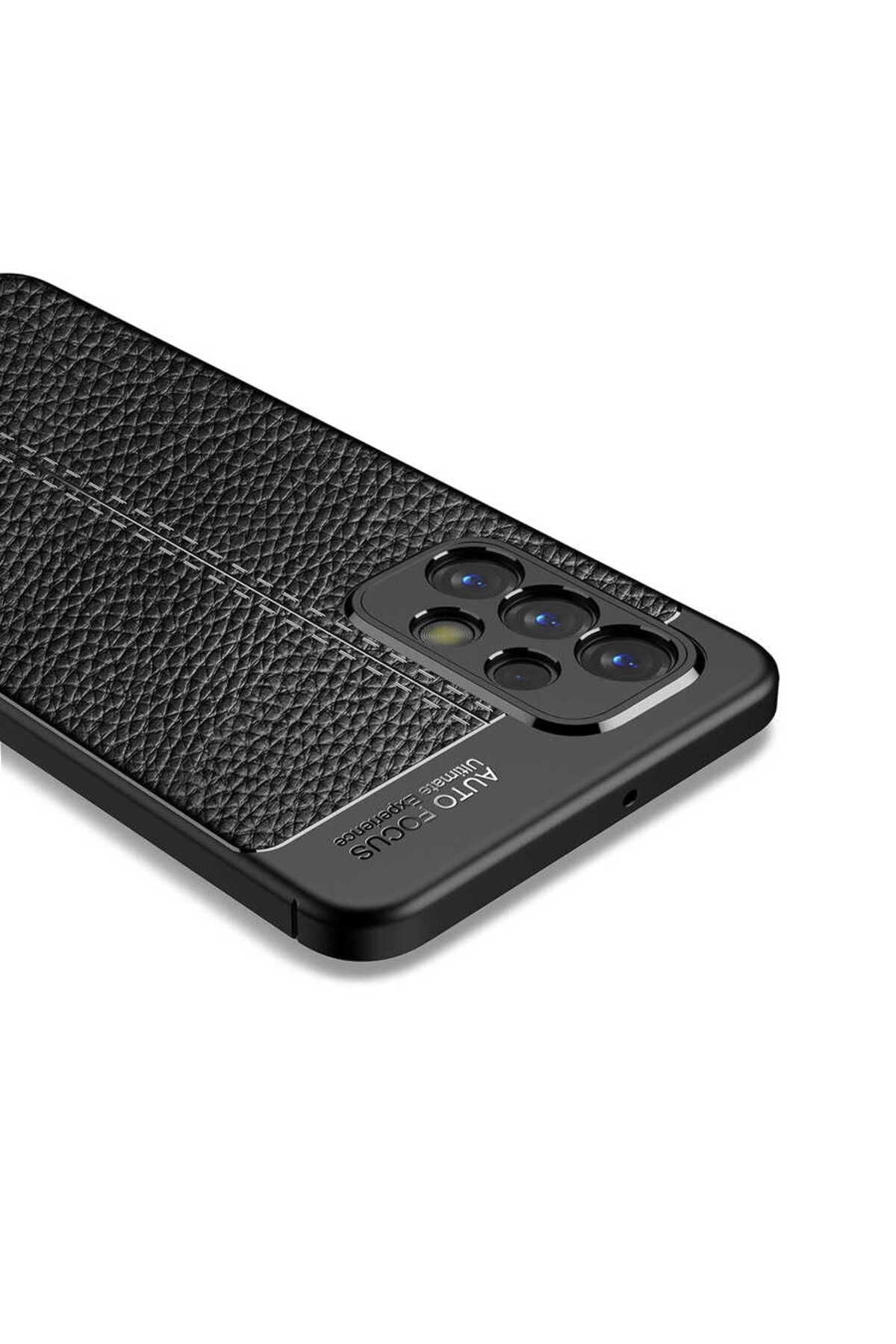 Galaxy A23 Kılıf Zore Niss Silikon Kapak - Siyah