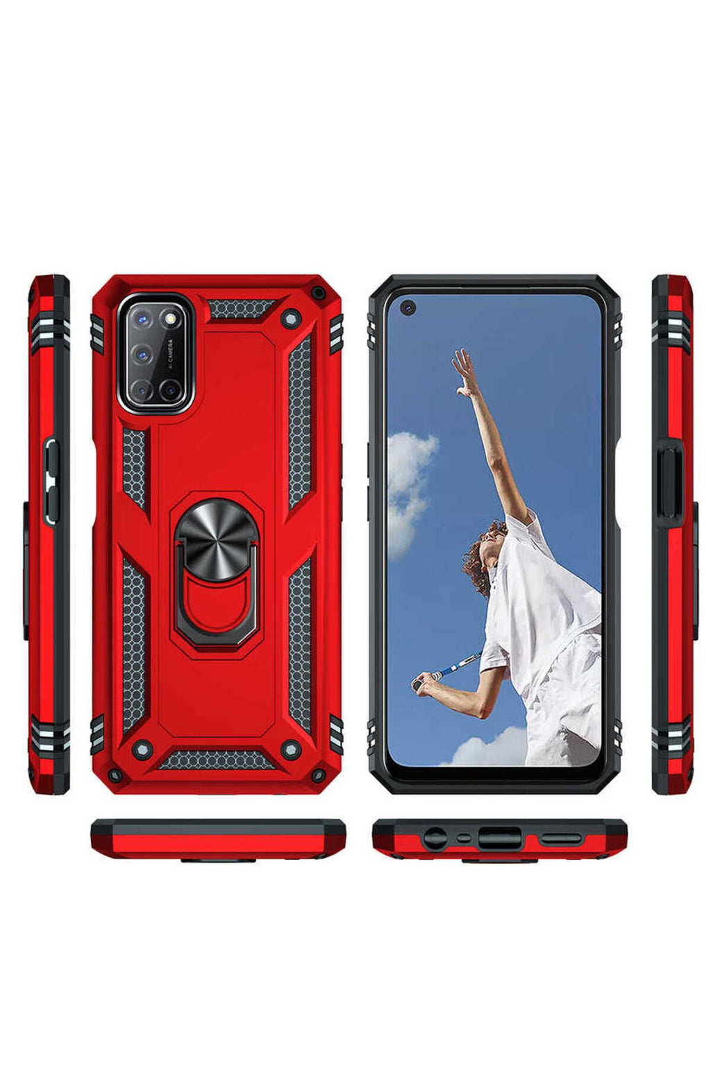 A92 Kılıf TKNR Vega Kapak - Gold