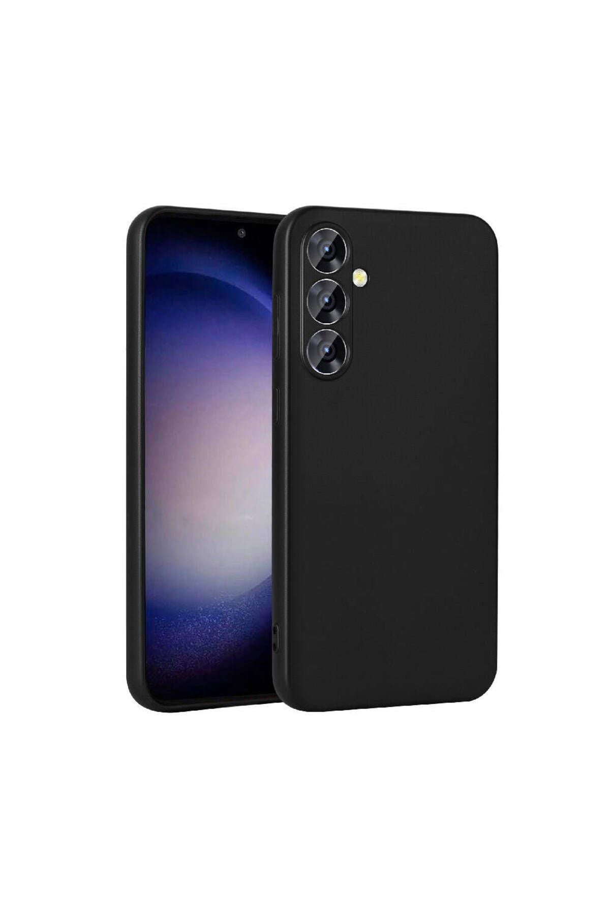 Galaxy S24 Plus Uyumlu CSK Zore Premier Silikon Kılıf-Siyah