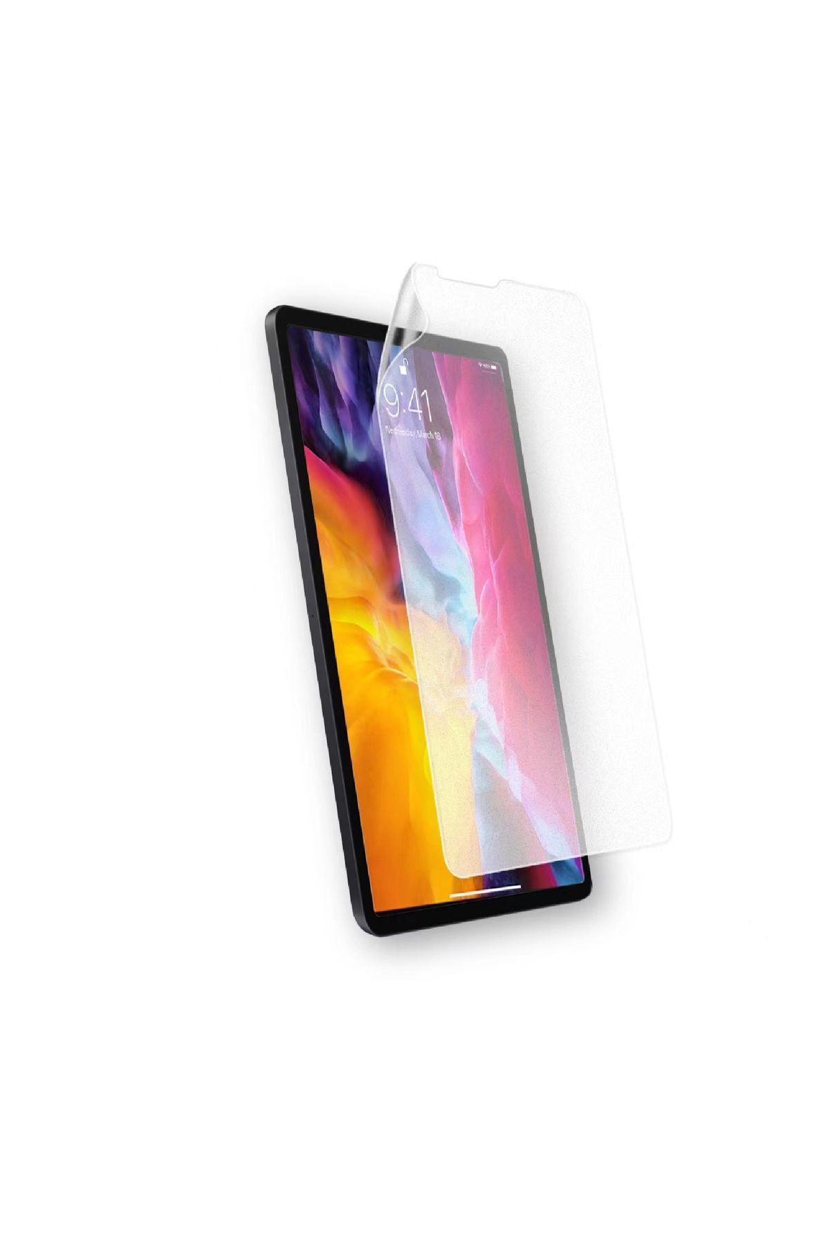 iPad Pro 11 2018 Kağıt Hisli Mat Uyumlu Davin Paper Like Tablet Ekran Koruyucu-Renksiz