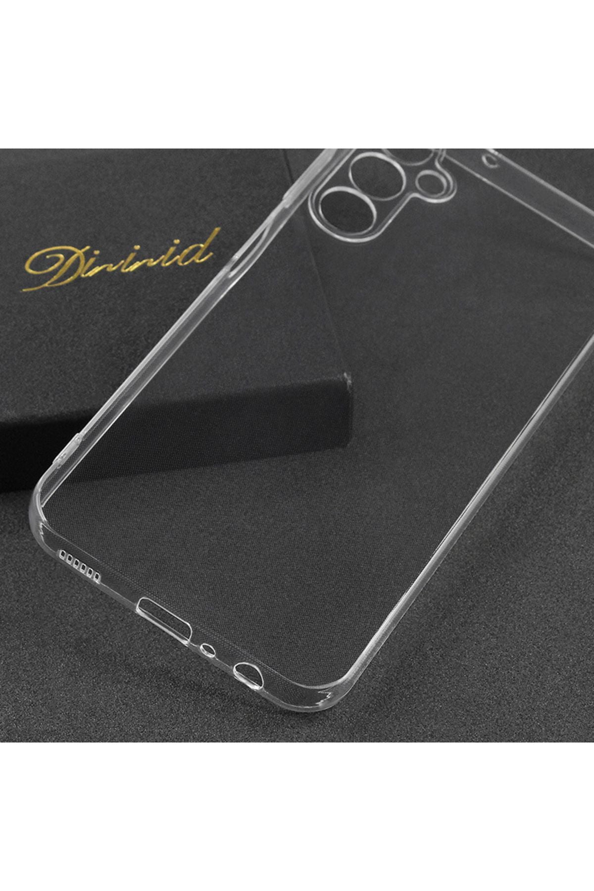 Galaxy A24 Kılıf WNX Süper Silikon Kapak - Renksiz