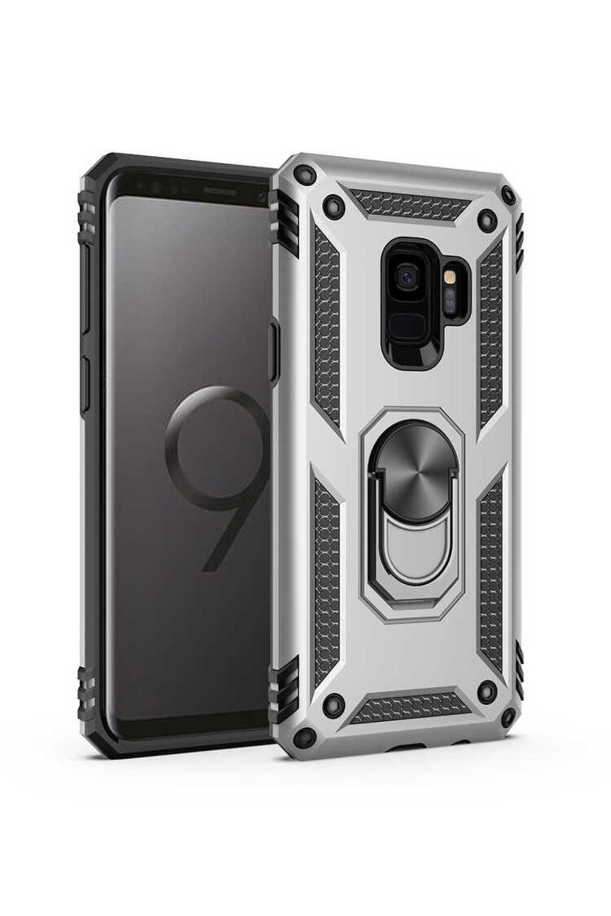 Galaxy S9 Kılıf Zore Vega Kapak - Kırmızı