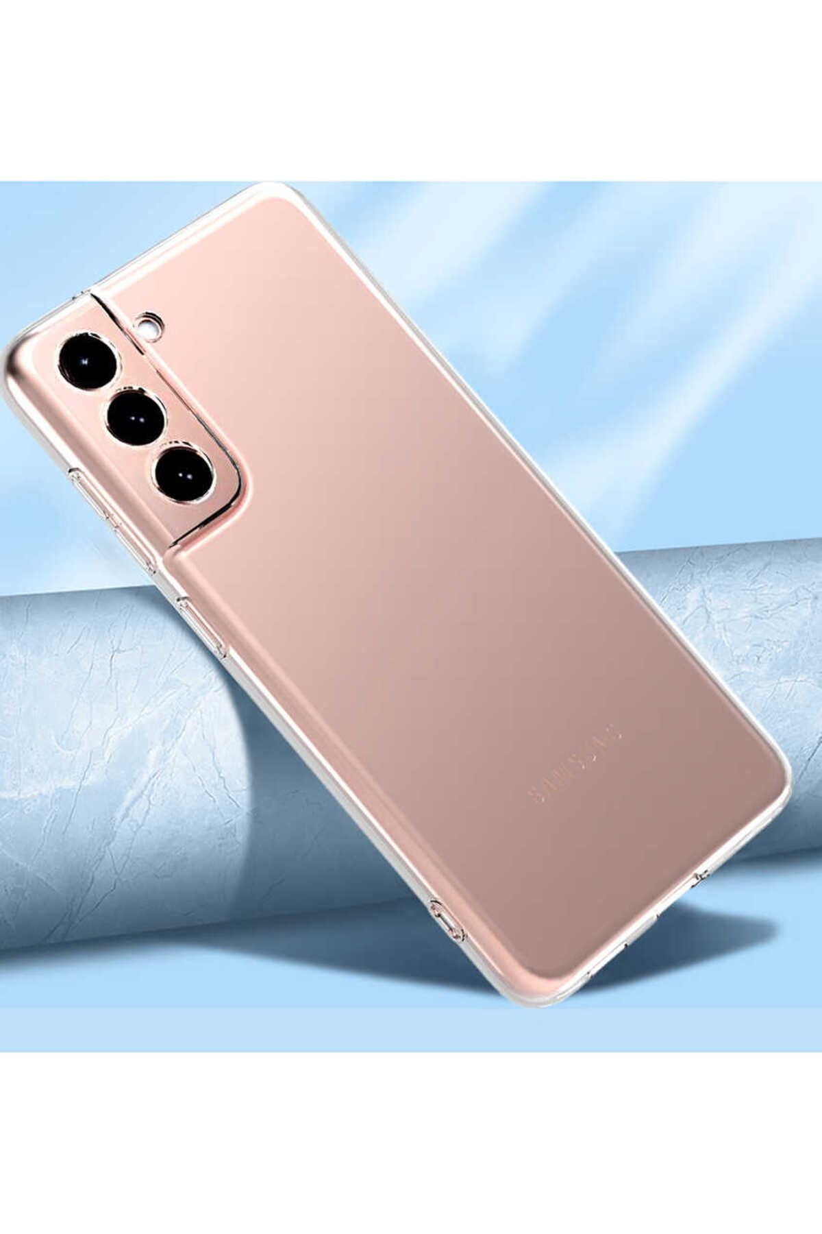 Galaxy S23 Plus Uyumlu CSM Zore Kamera Korumalı Süper Silikon Kılıf-Renksiz