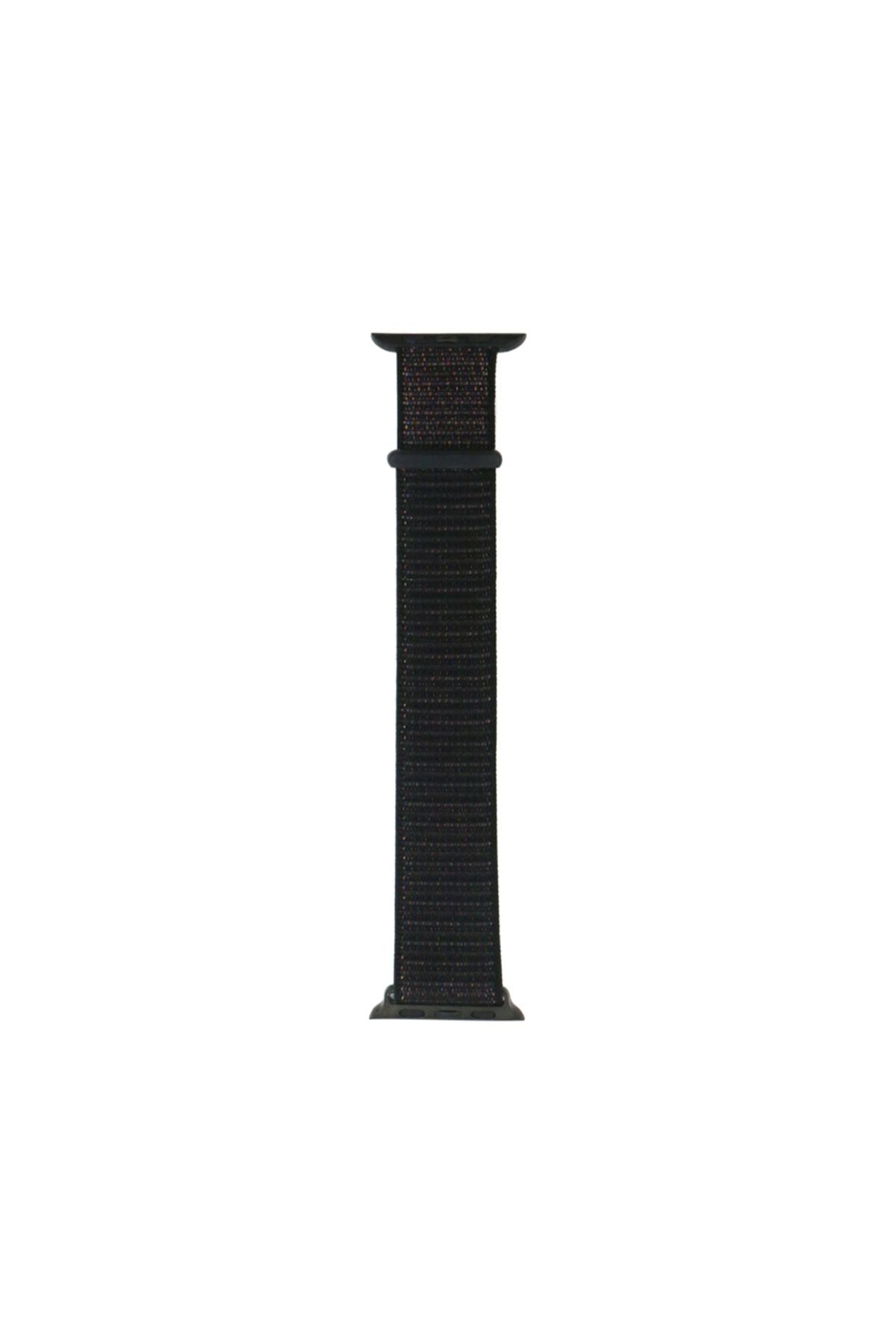 Watch uyumlu 40mm Kordon Band-03 Serisi Hasır Strap Kayış-Sea Salt