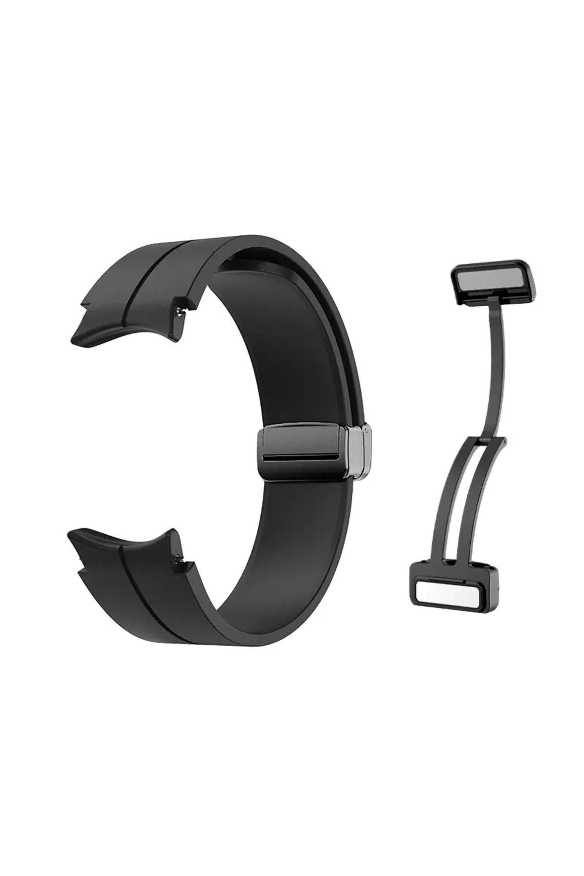 Galaxy Watch 4 40mm Uyumlu KRD-84 Uyumlu Zore Kordon-Koyu Gri