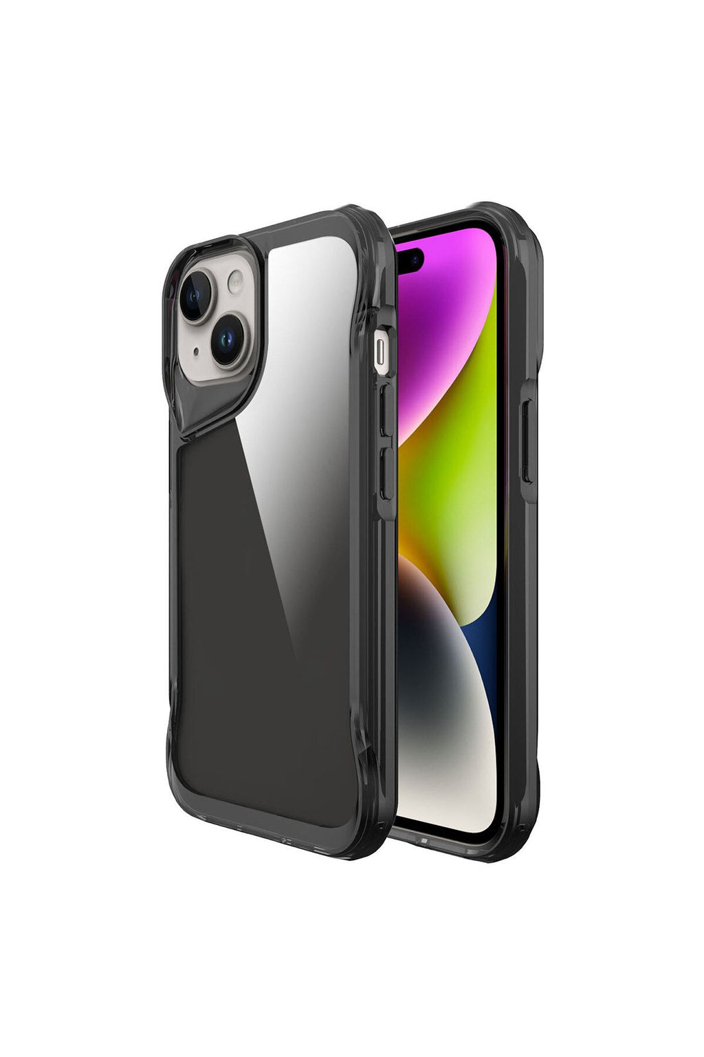 iPhone 15 Uyumlu Zore T-Max Kılıf-Koyu Gri