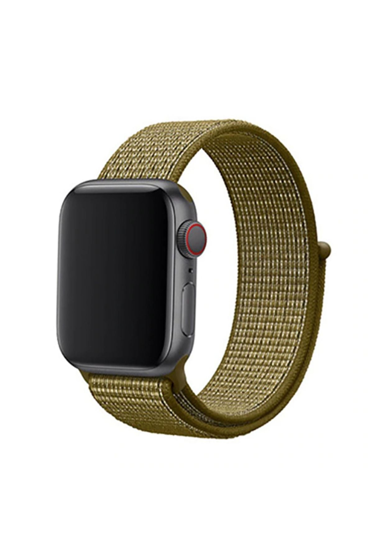Watch Ultra 49mm Kordon Uyumlu KRD-03 Hasır Strap Kayış CLO- 24-Hisbicus