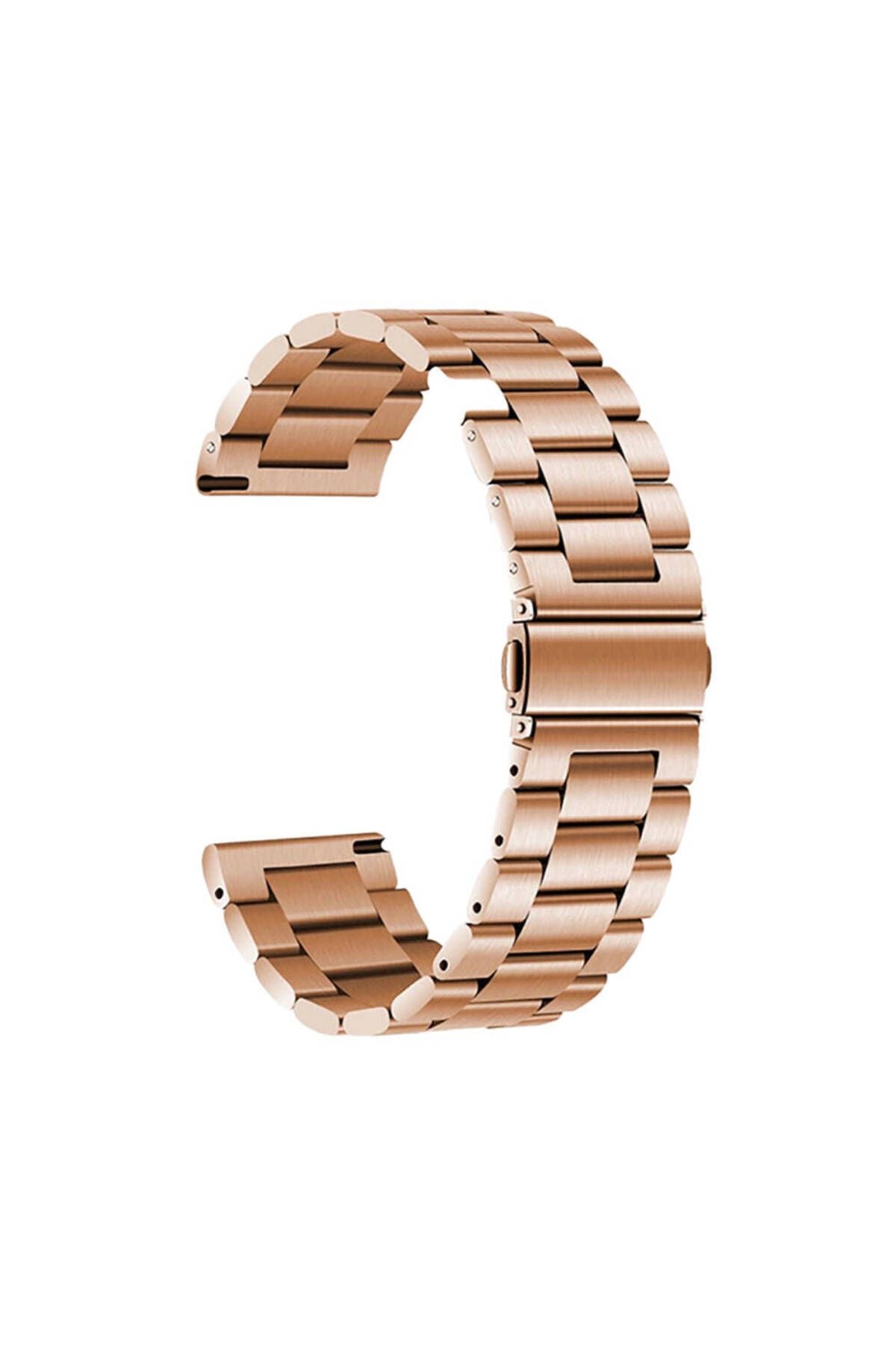 Galaxy Watch Active 2 44mm CLO- Band-04 20mm Metal Kordon-Rose Gold