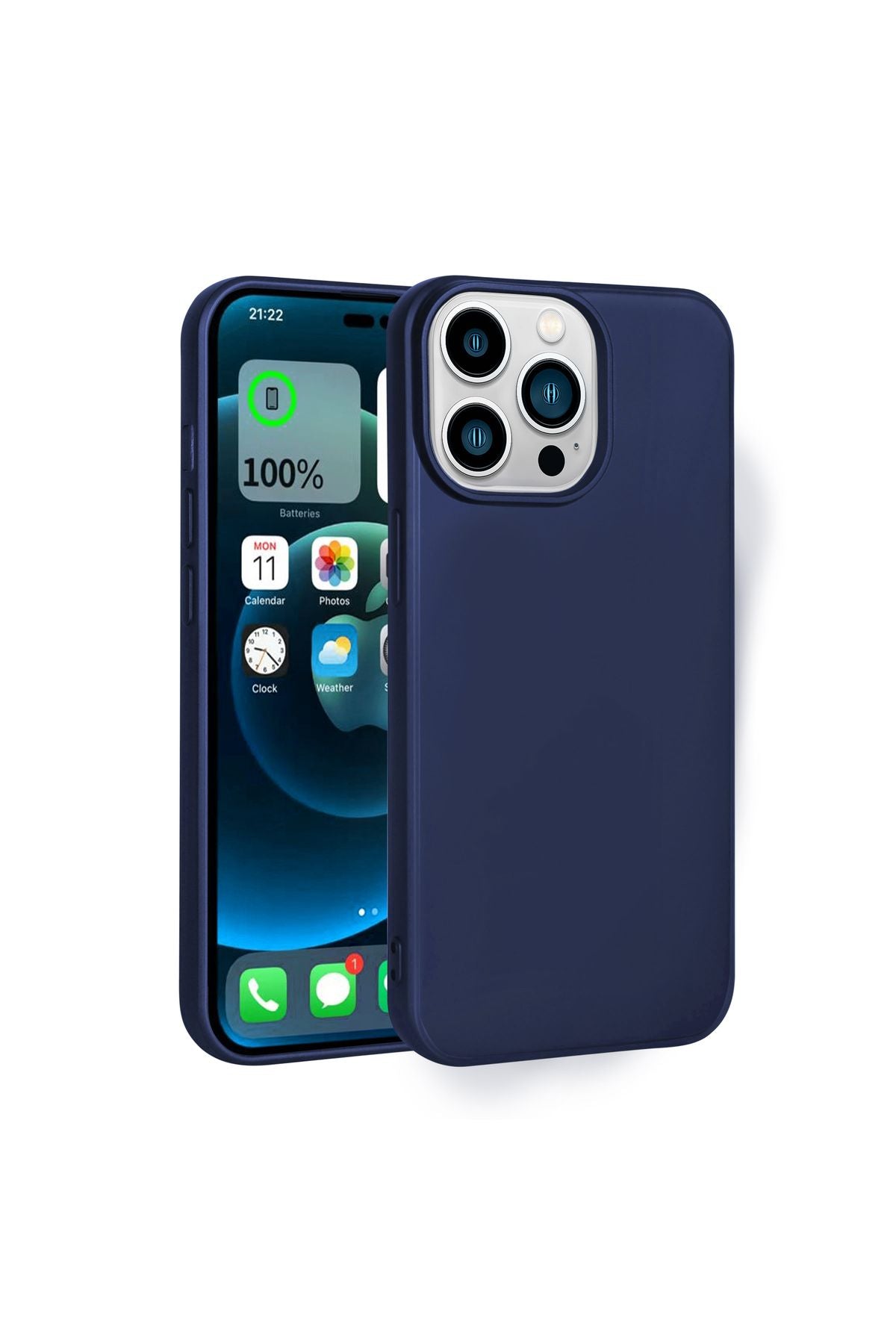 iPhone 14 Pro Max Uyumlu Zore Premier Silikon Kılıf-Siyah