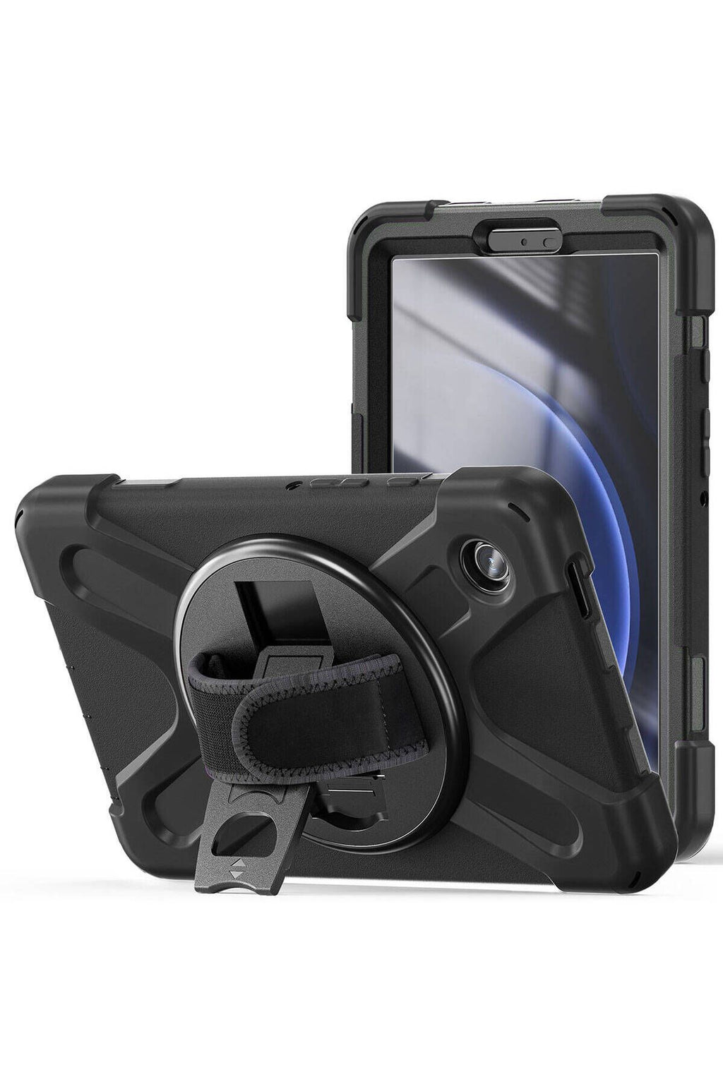Galaxy Tab A9 Zore Defender Tablet Silikon - Siyah