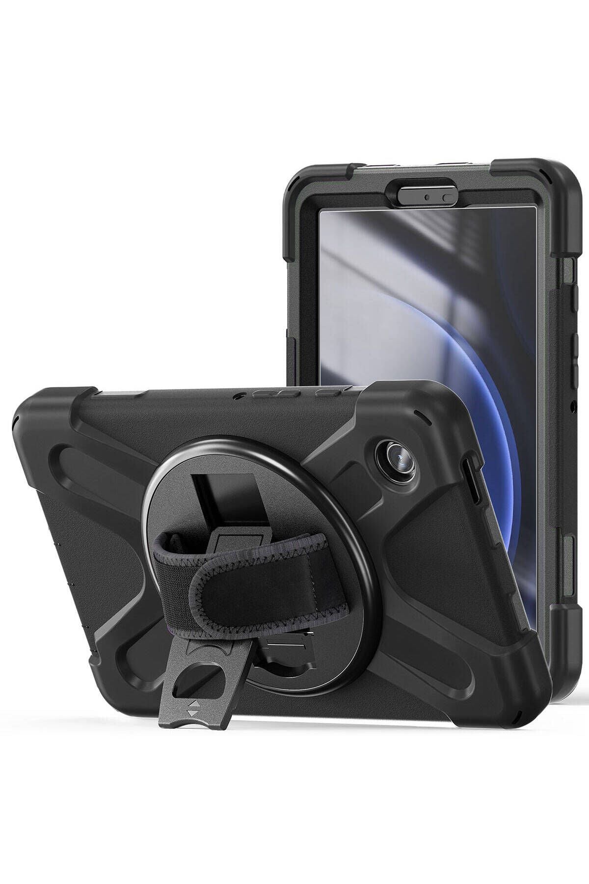 Galaxy Tab A9 Zore Defender Tablet Silikon - Siyah