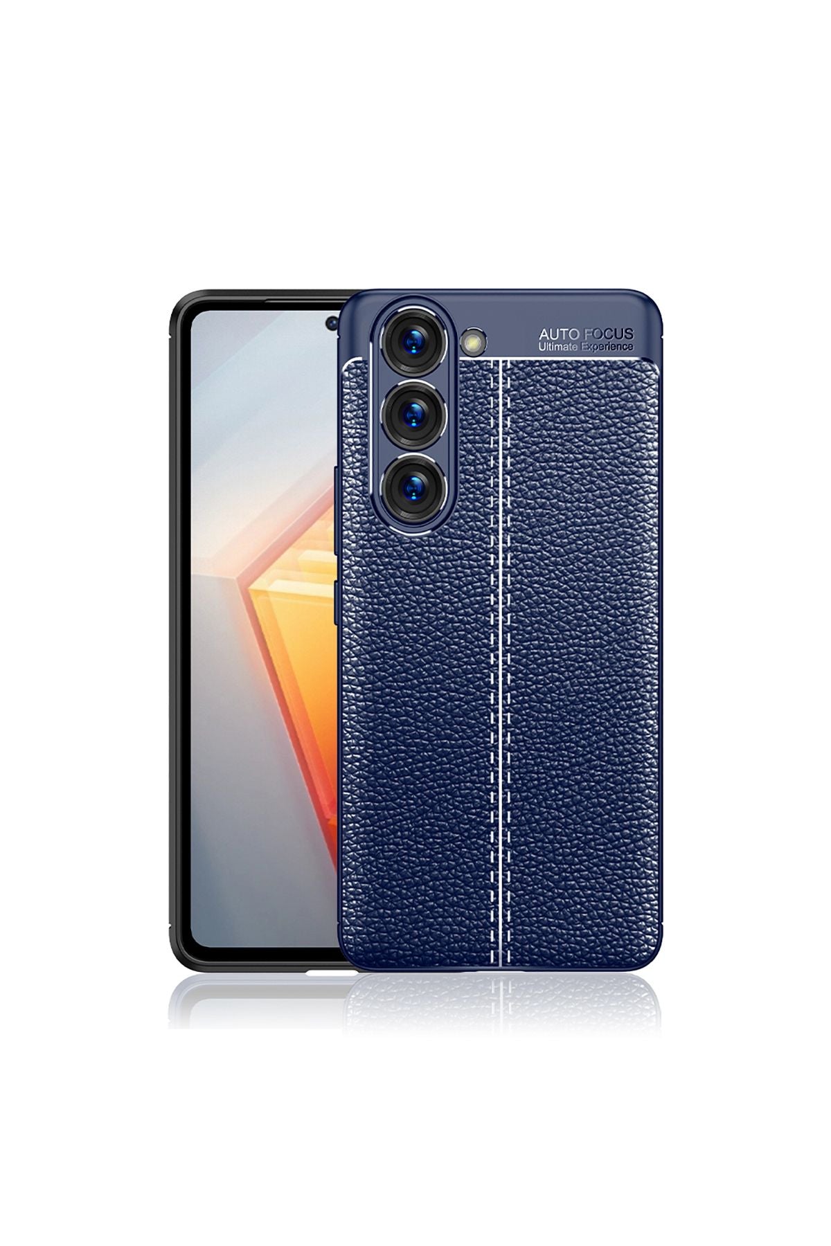 Galaxy S23 Uyumlu Zore Niss Silikon Kılıf-Lacivert