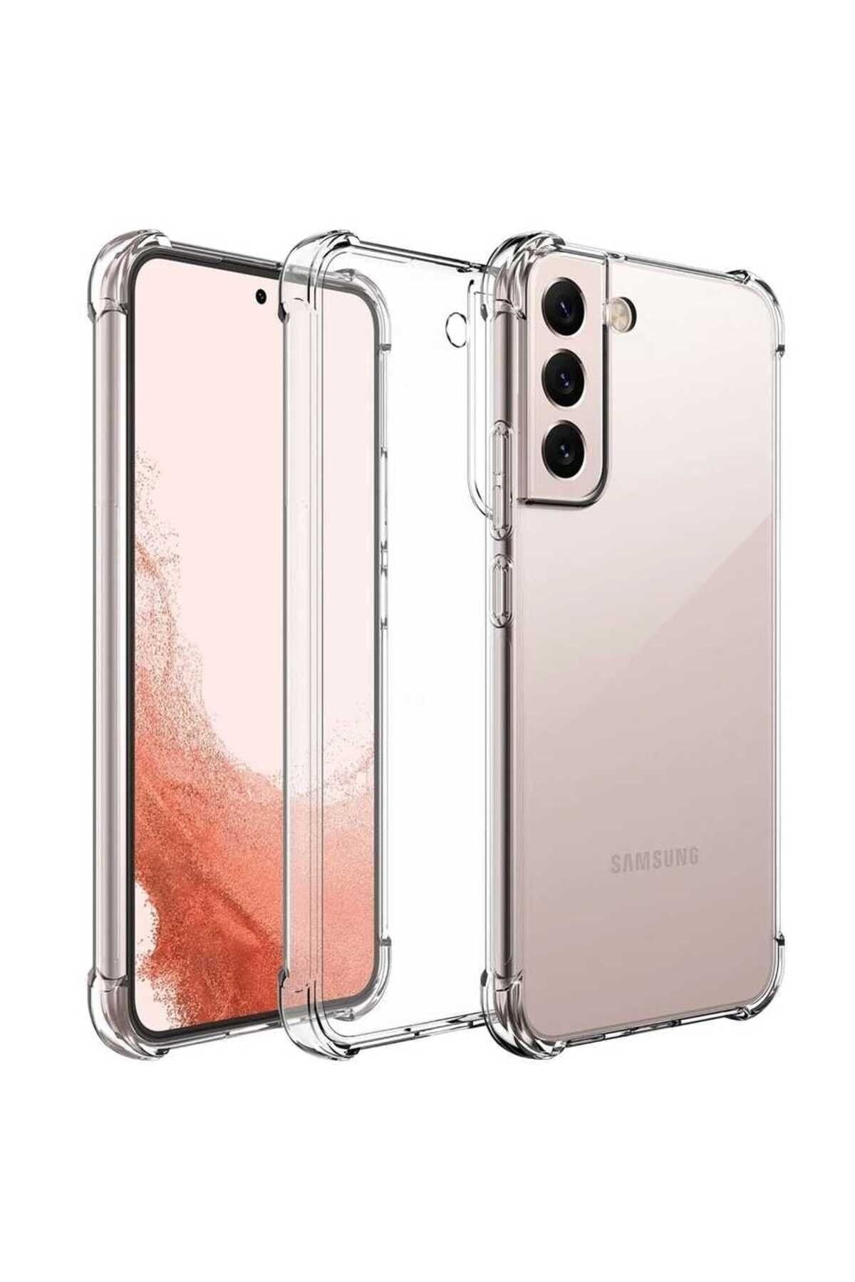 Uyumlu Galaxy S22 Plus Kılıf Kamera Korumalı Nitro Anti Shock Silikon