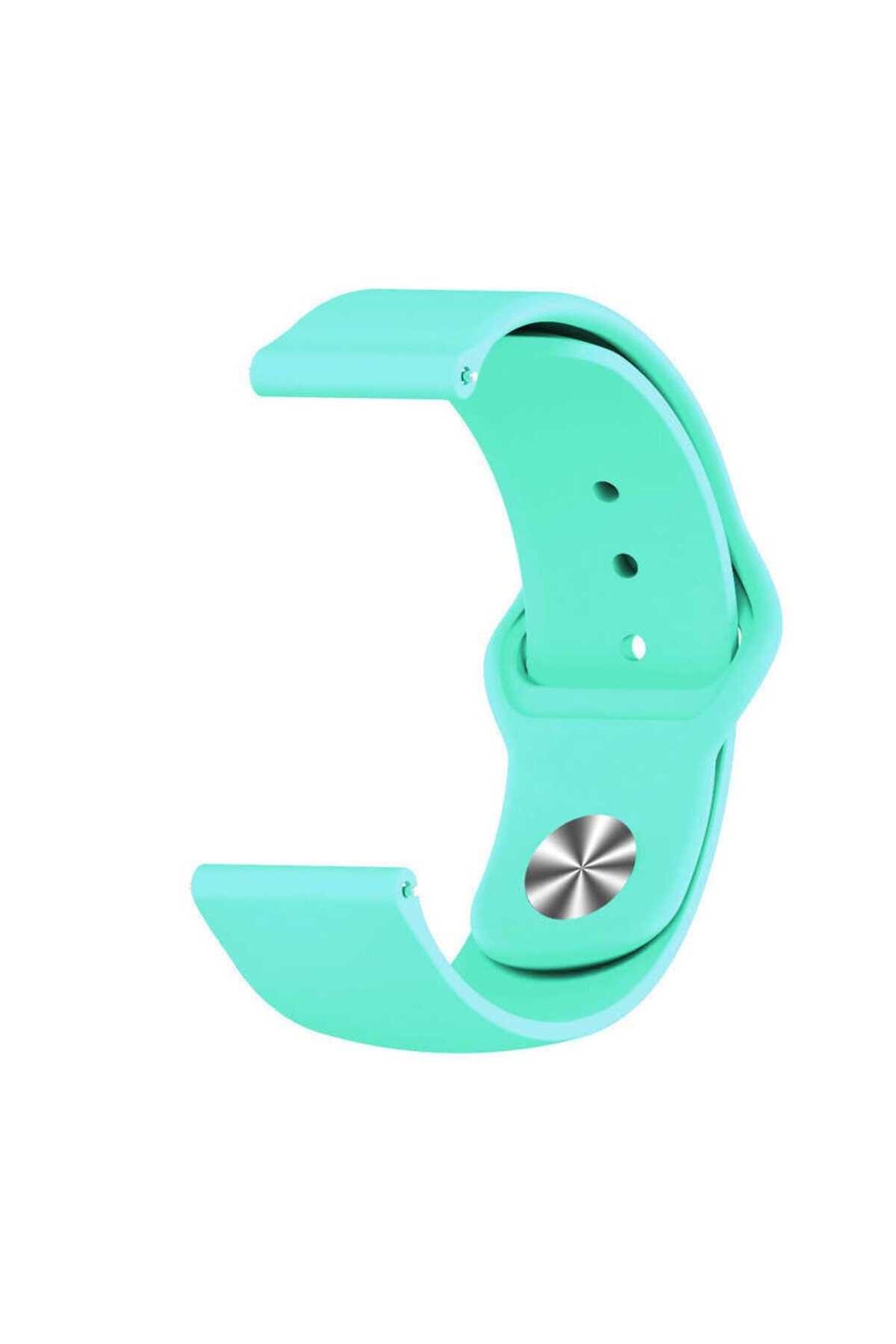 Galaxy Watch 42mm KRD-11 20mm Uyumlu Kordon lumena Turkuaz
