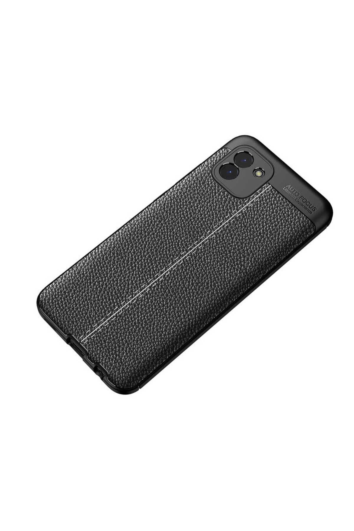 Galaxy A03 Kılıf Zore Niss Silikon Kapak - Lacivert