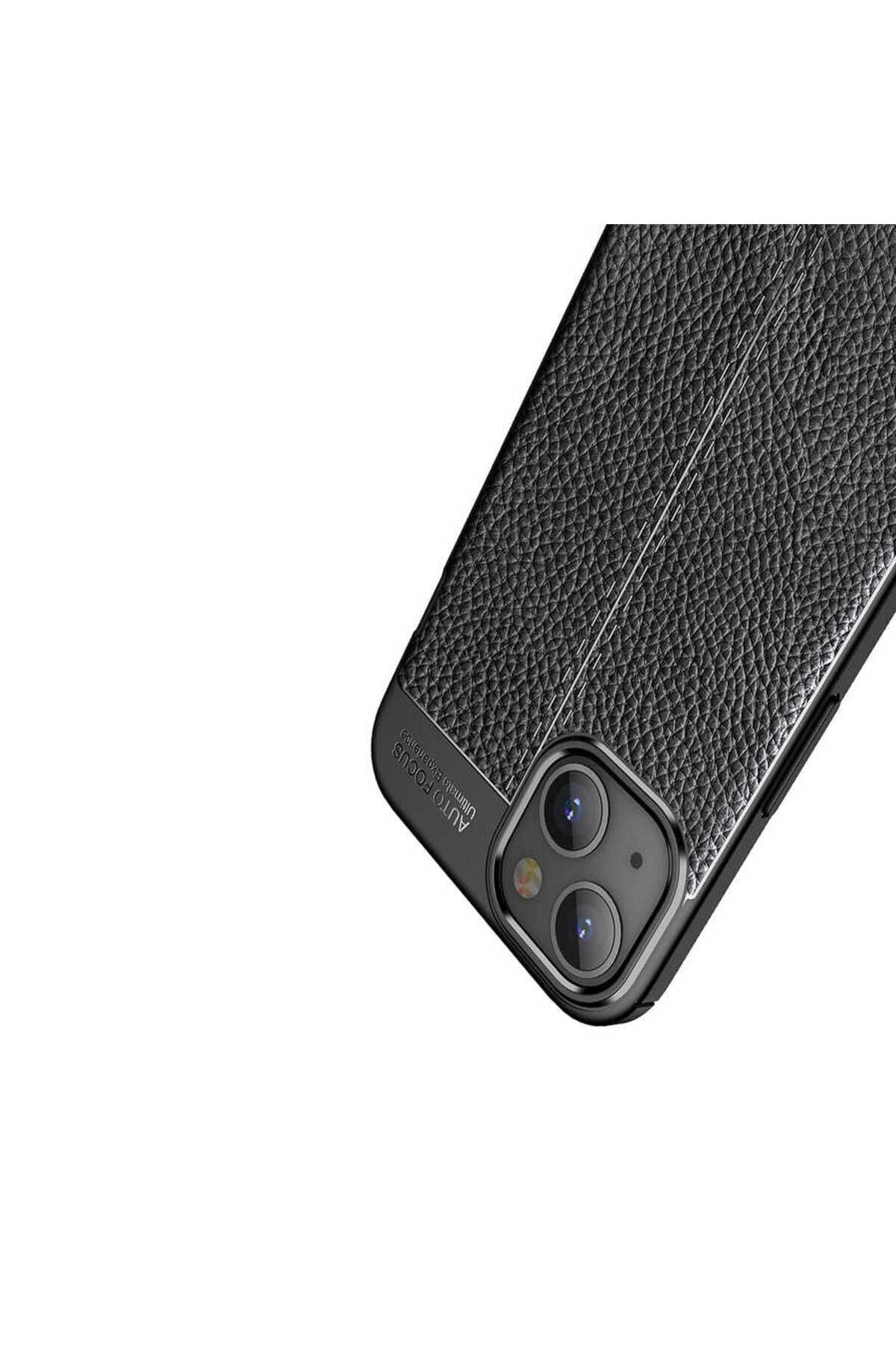 iPhone 14 Uyumlu Zore Niss Silikon Kılıf-Siyah