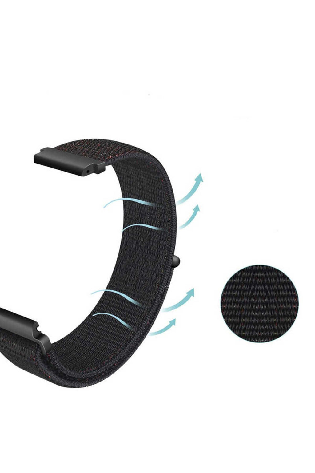 Galaxy Watch 42mm (20mm) Uyumlu KRD-03 Hasır Zore Kordon-NO18