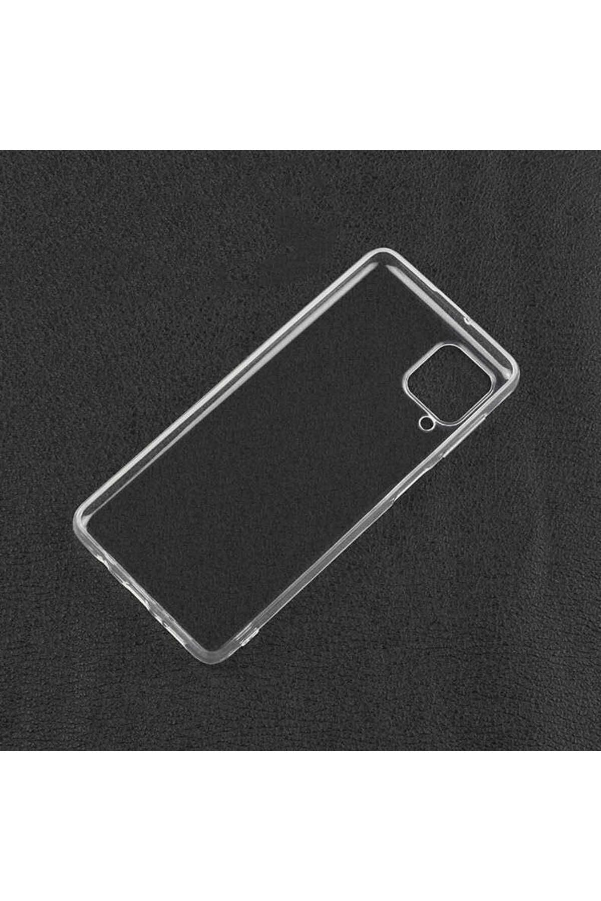 Galaxy A22 4G Kılıf Zore Süper Silikon Kapak - Renksiz