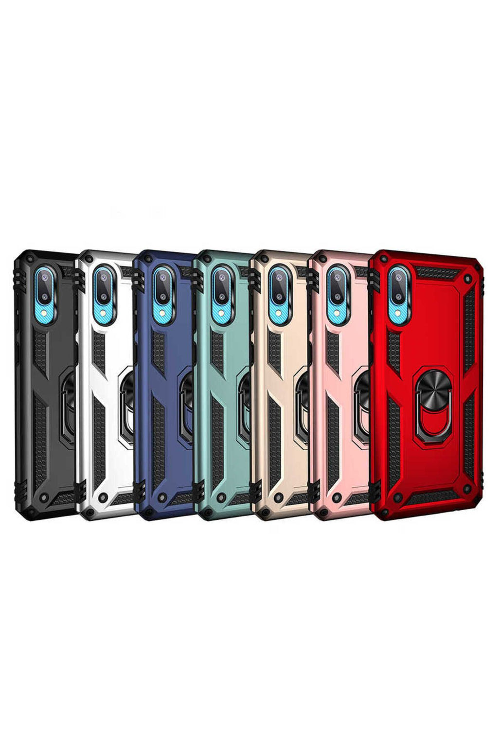 Galaxy A02 Kılıf SVL Vega Kapak - Mavi