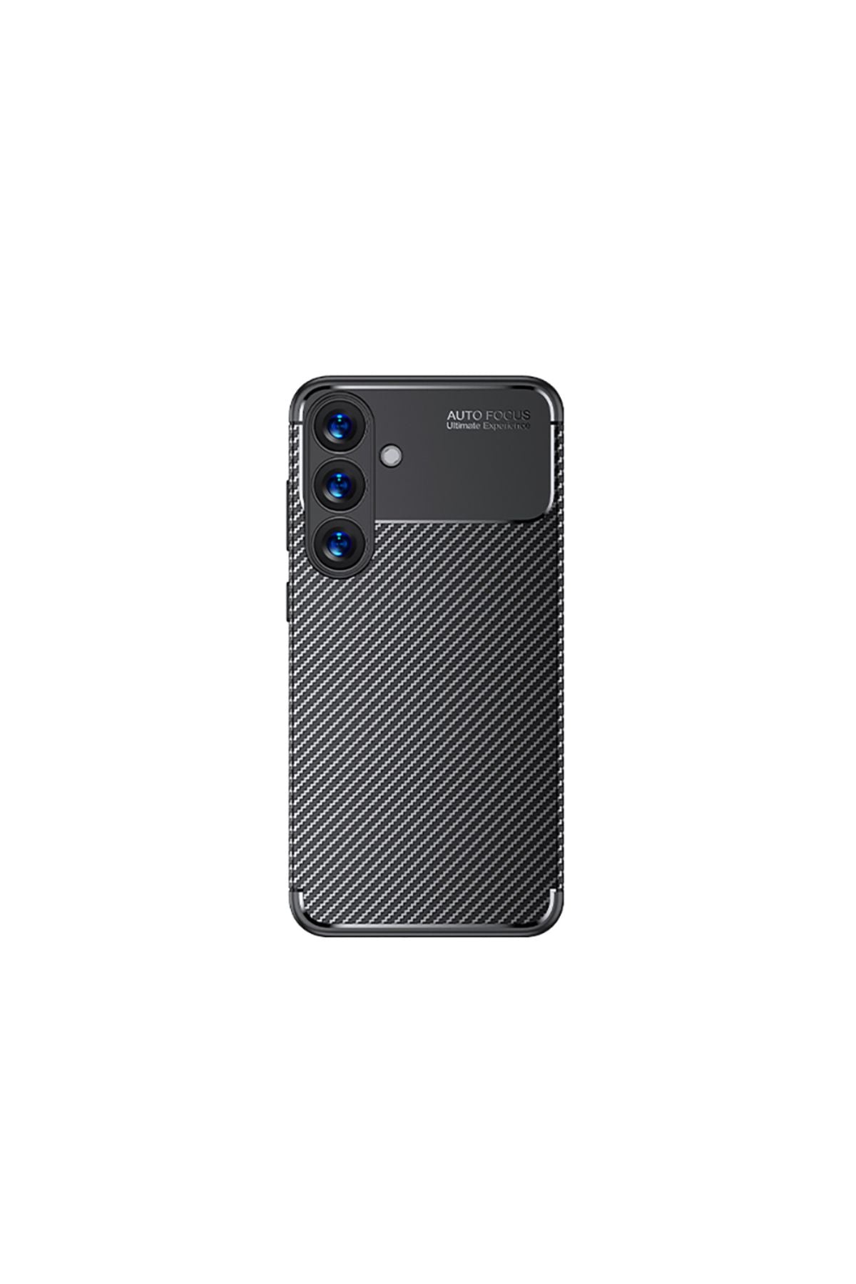 Galaxy S25 Uyumlu Kılıf Zore Negro Silikon Kapak-Siyah