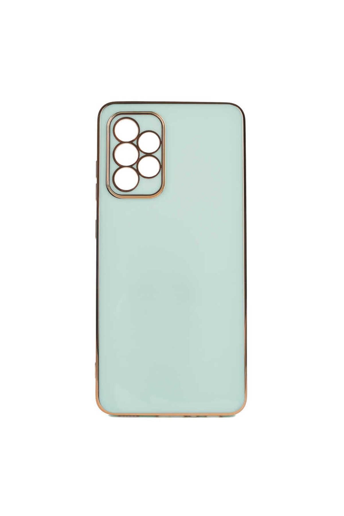 Galaxy A52 Kılıf Zore Bark Kapak - Açık Yeşil