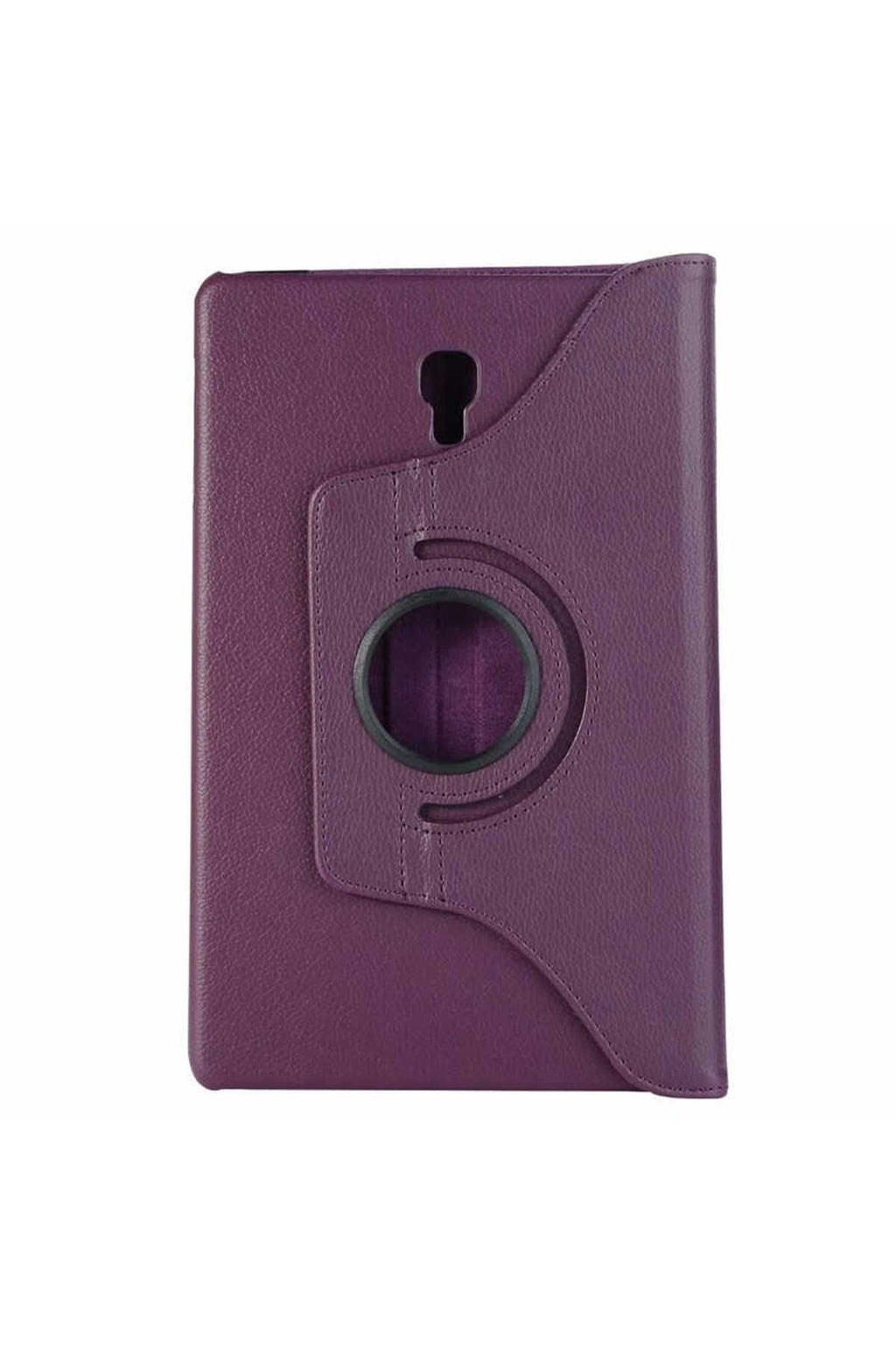 Galaxy Tab A T590  Uyumlu Zore Dönebilen Standlı Kılıf-Pembe Koyu