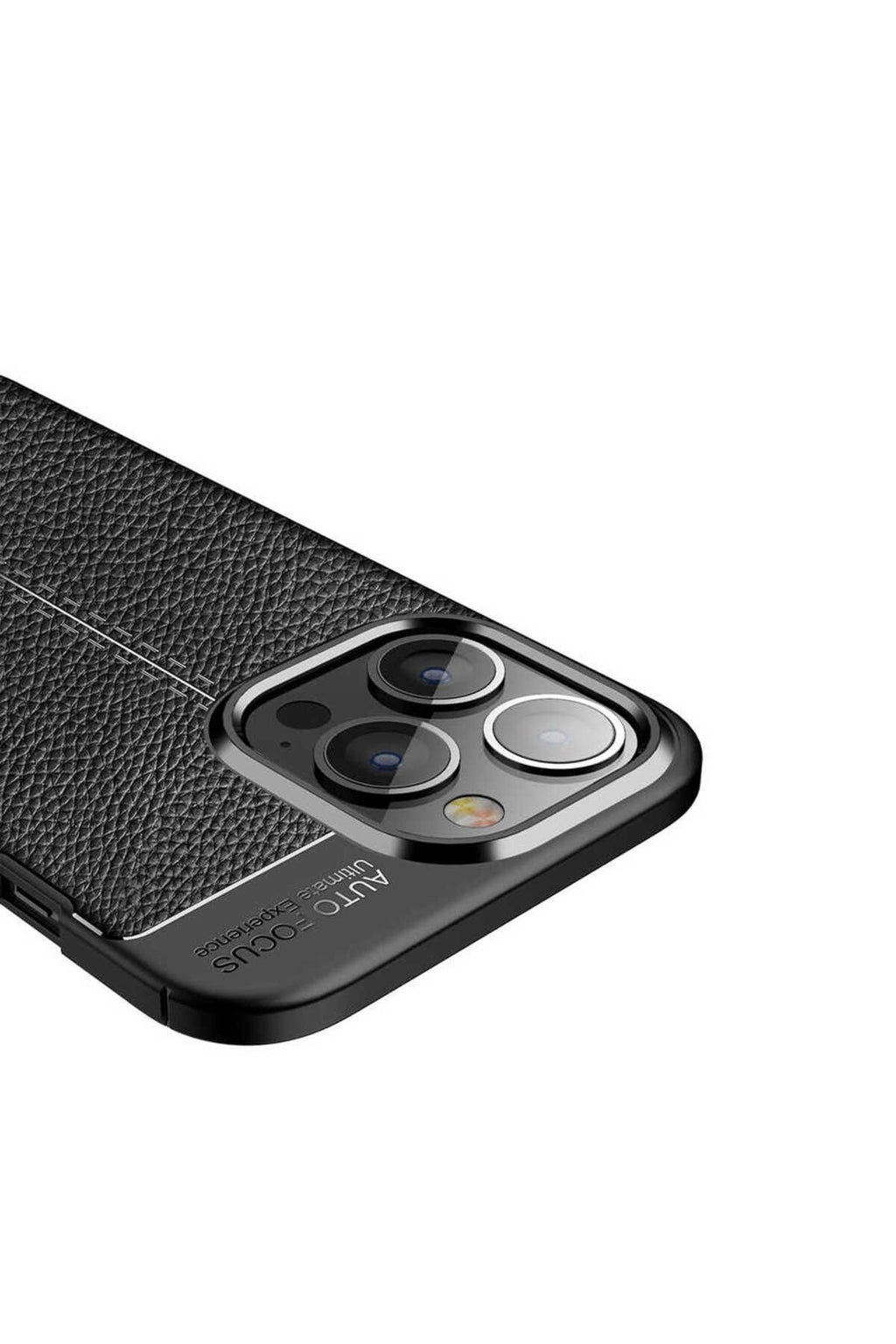 iPhone 14 Pro Uyumlu Zore Niss Silikon Kılıf-Siyah