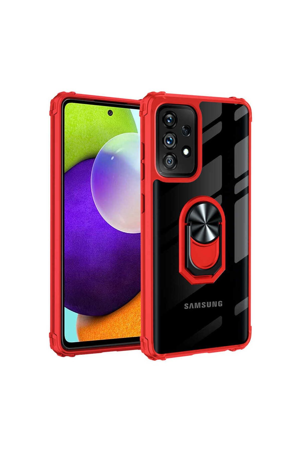 Galaxy A32 4G Kılıf TQR Mola Kapak - Kırmızı