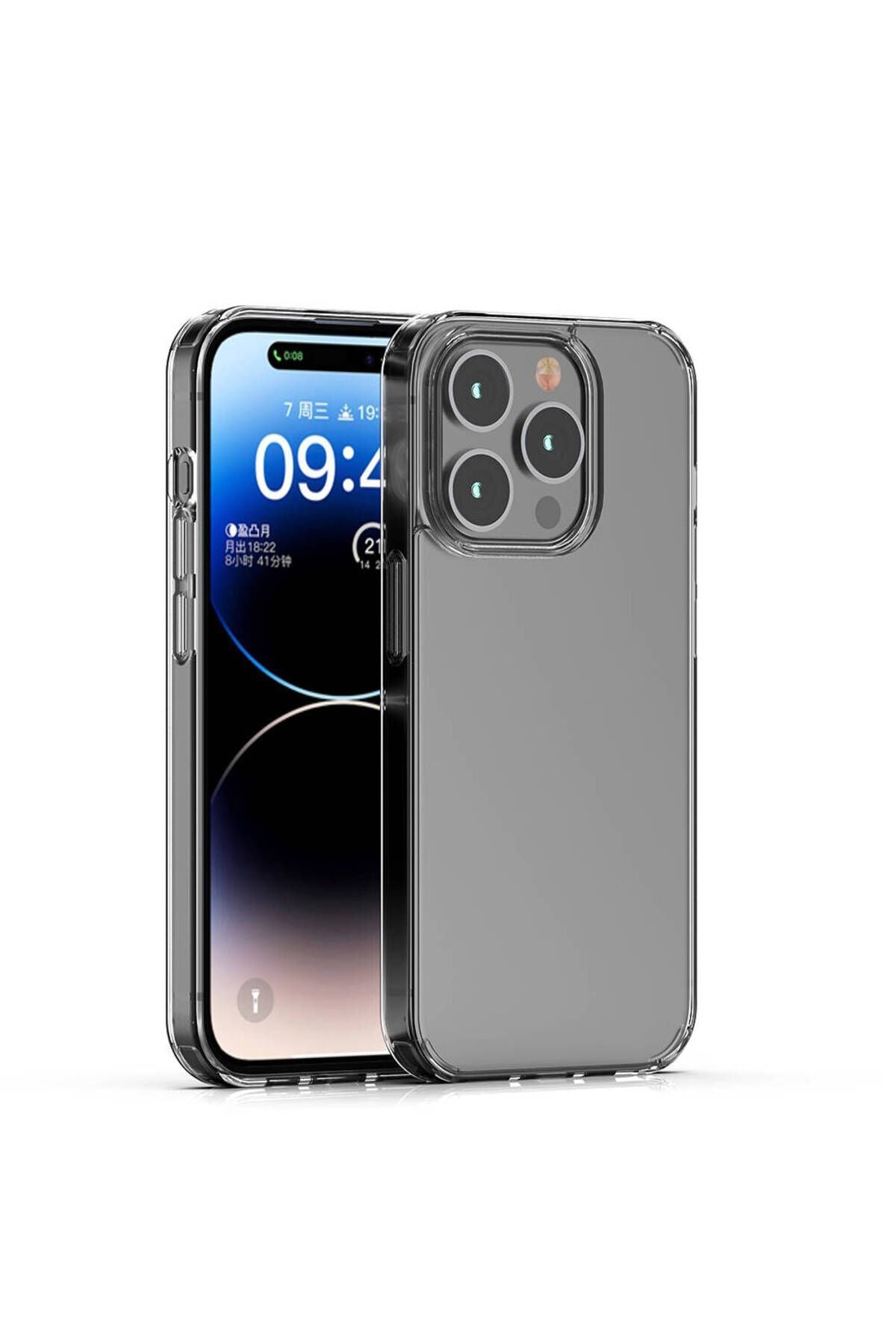 iPhone 15 Pro Max Uyumlu Zore Coss Kılıf-Renksiz