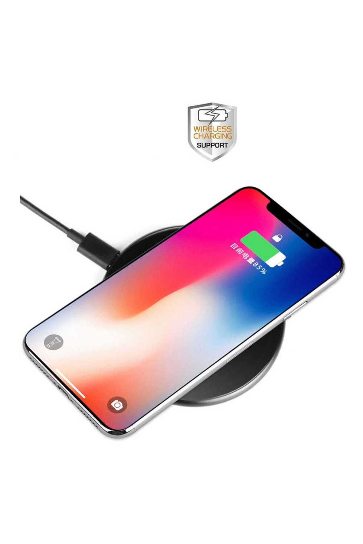 iPhone XS Max 6.5 Kılıf Zore Enjoy Kapak - Renksiz