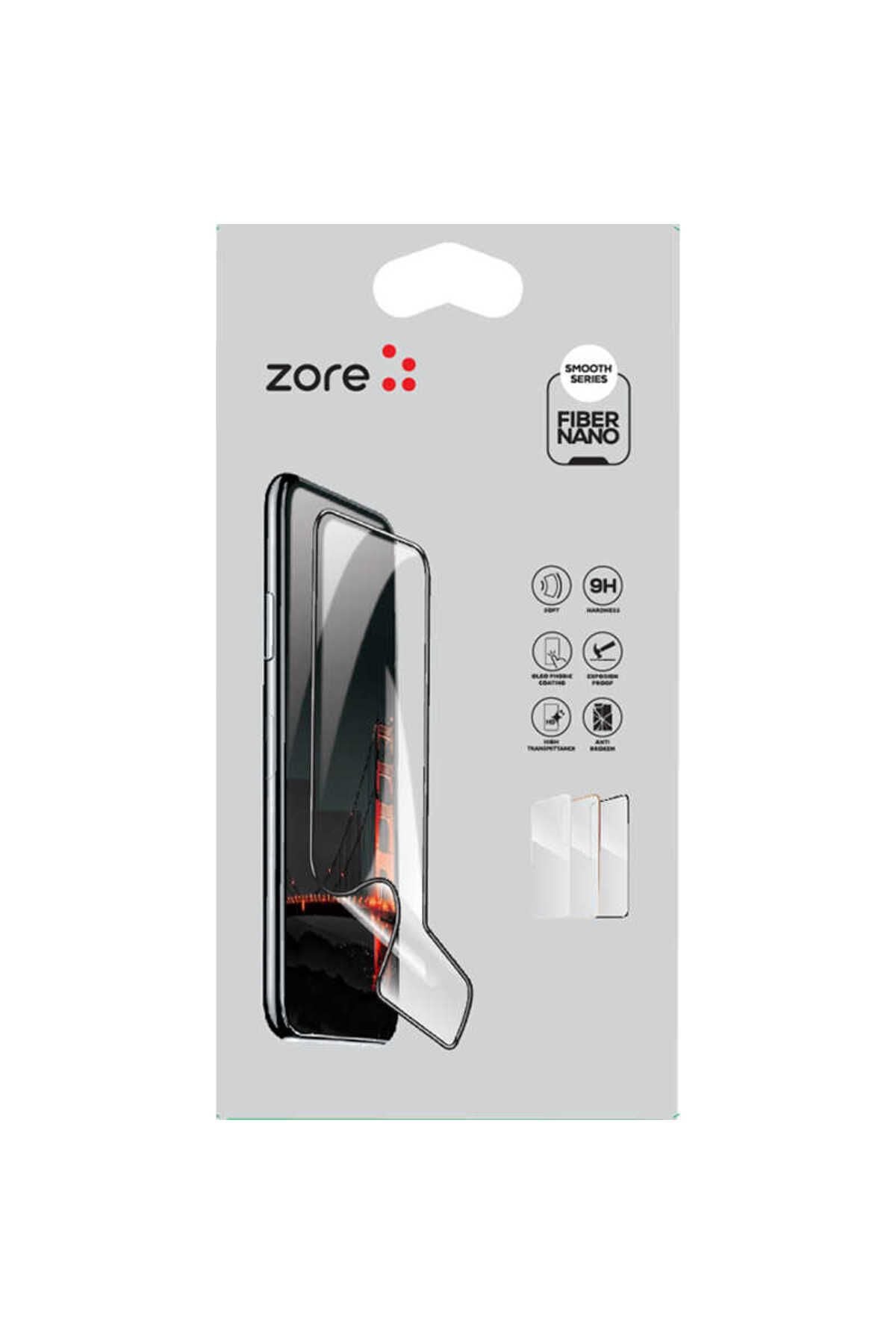 iPhone X Uyumlu Zore Fiber Nano Ekran Koruyucu
