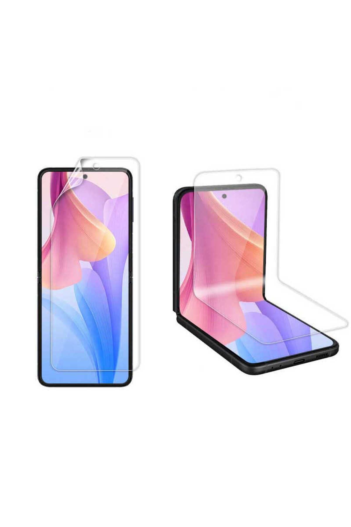 Galaxy Z Flip 4 Uyumlu Zore Narr Tpu Ön Arka Body Ekran Koruyucu