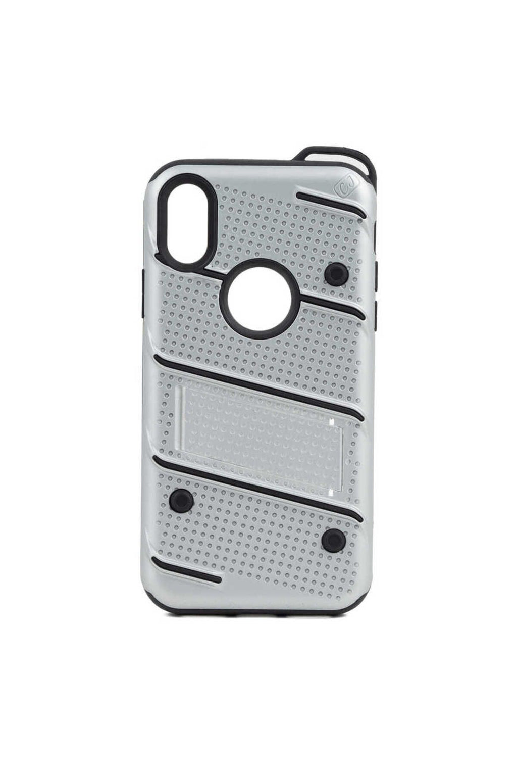iPhone X Kılıf Zore İron Kapak - Kırmızı