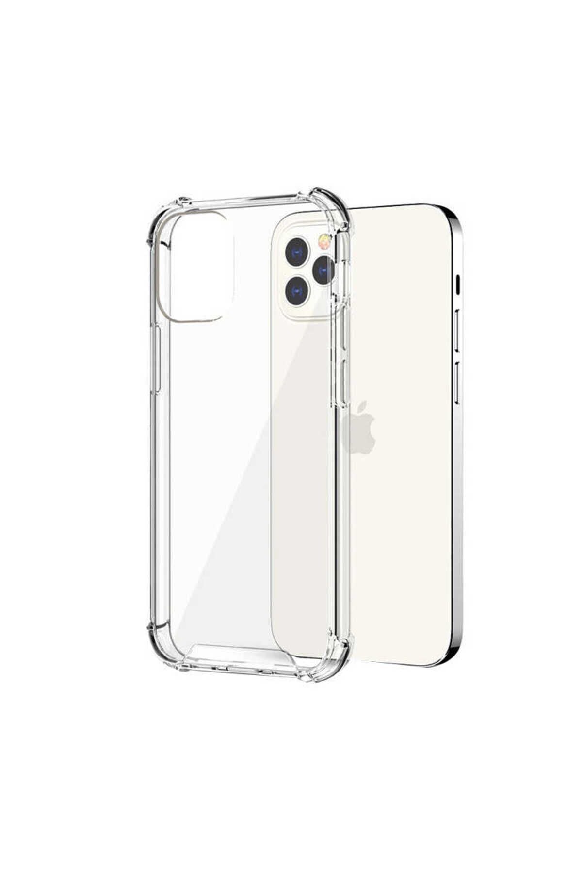 iPhone 14 Pro Max Uyumlu Zore Nitro Anti Shock Silikon-Renksiz