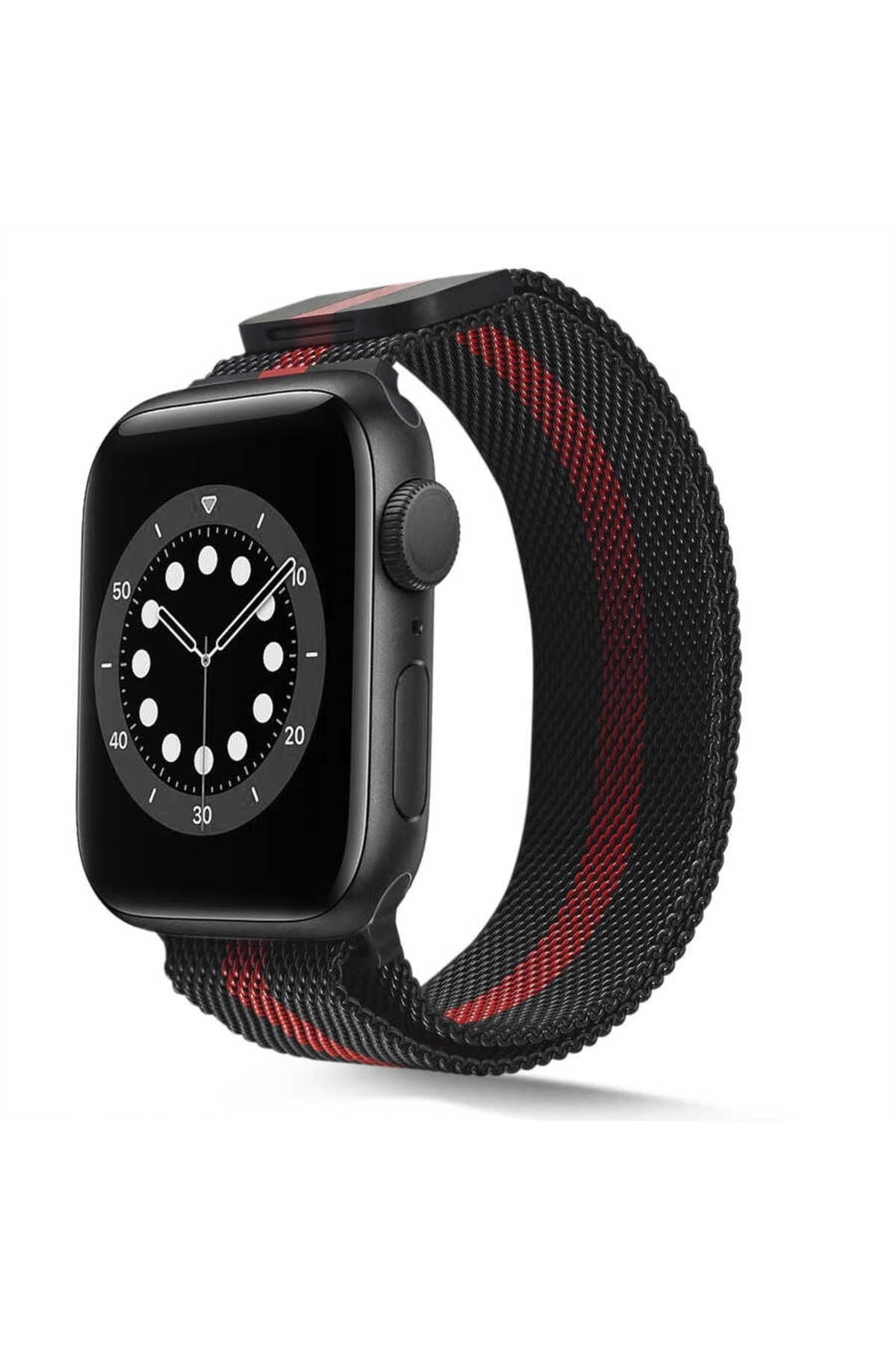 Watch Ultra 49mm Kordon Uyumlu KRD-01 Metal Strap Kayış CLO- NO30