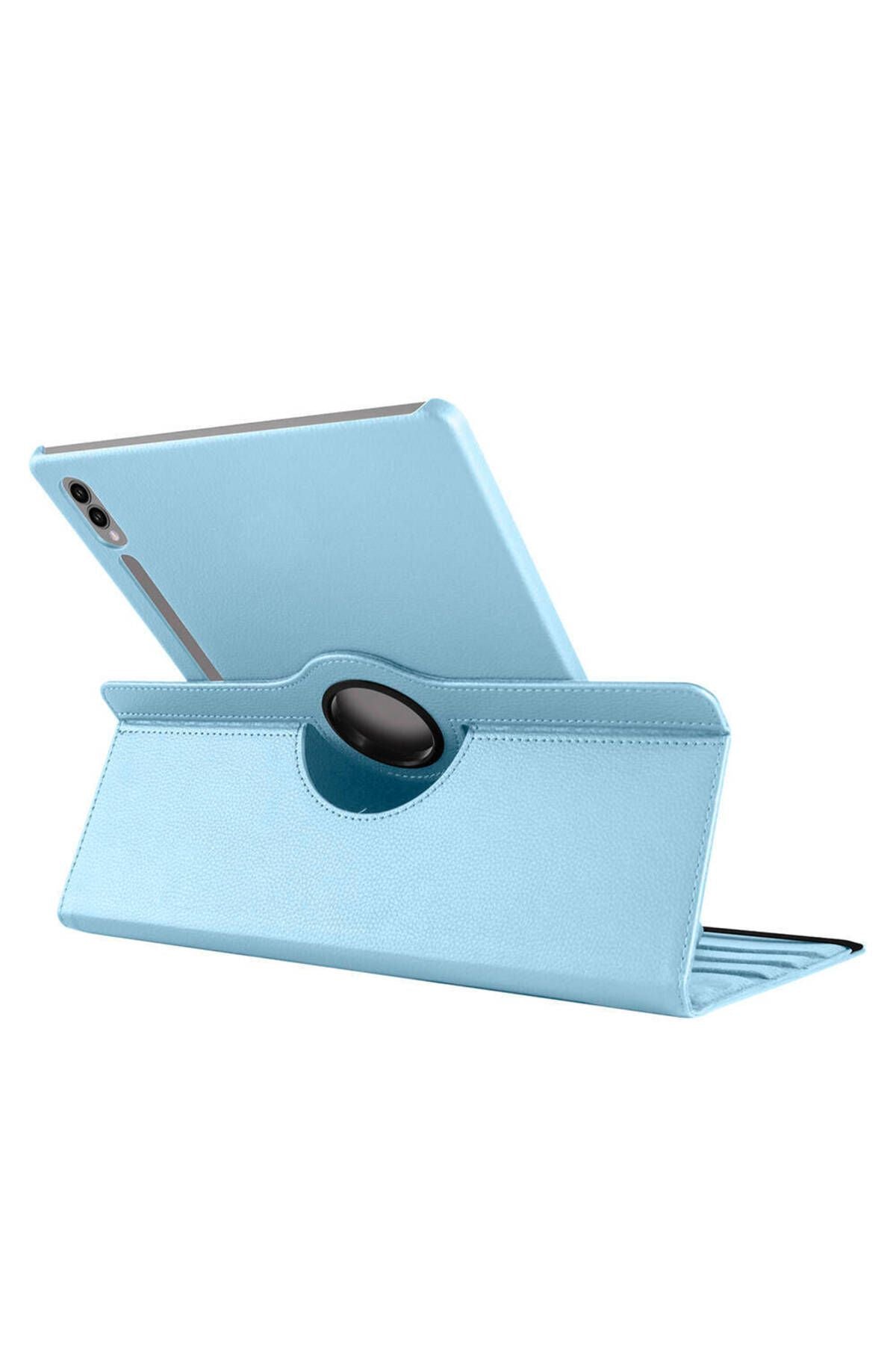 Galaxy Tab S9 Ultra SM-X910 Uyumlu Zore Dönebilen Standlı Kılıf-Pembe