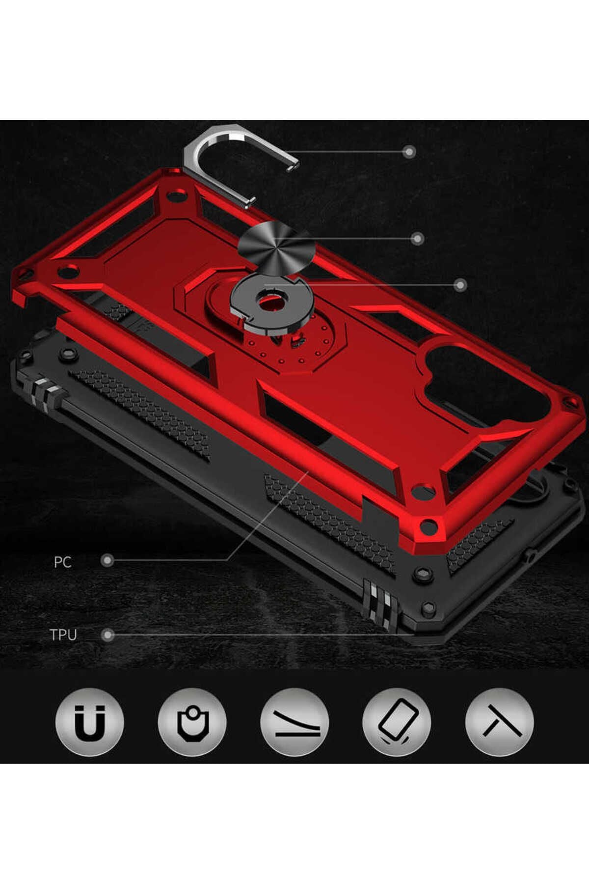 Galaxy A32 4G Kılıf Zore Vega Kapak - Gri