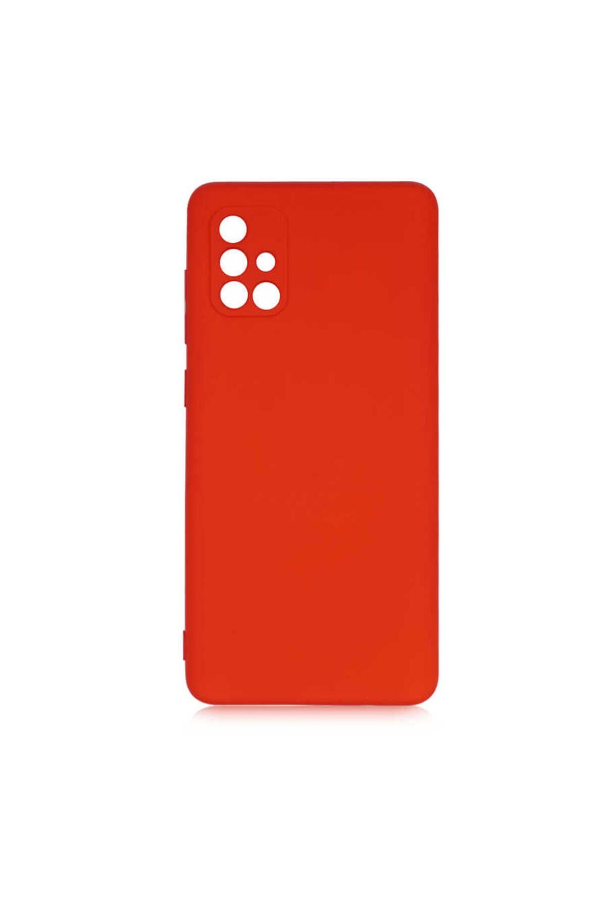 Galaxy A71 Kılıf Zore Mara Lansman Kapak - Kırmızı