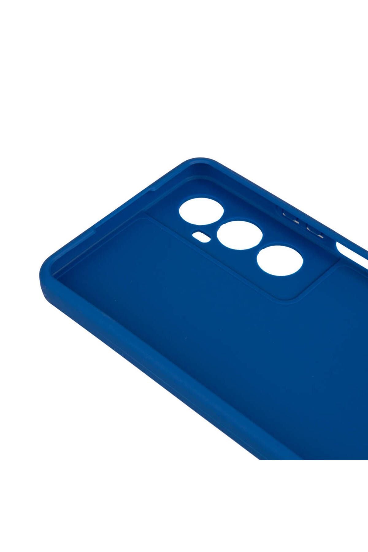 C65 4G Kılıf Zore Biye Silikon-Lacivert