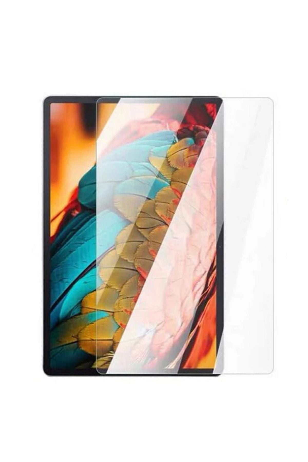 Galaxy Tab A9 Uyumlu Zore Tablet Temperli Cam Ekran Koruyucu-Renksiz