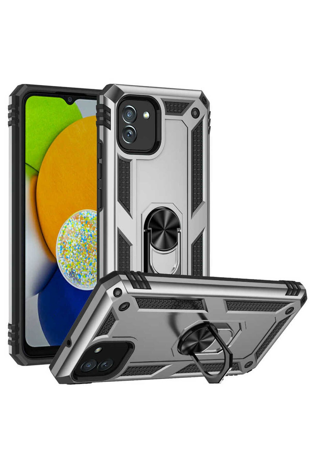 Galaxy A03 Kılıf Zore Vega Kapak - Gri