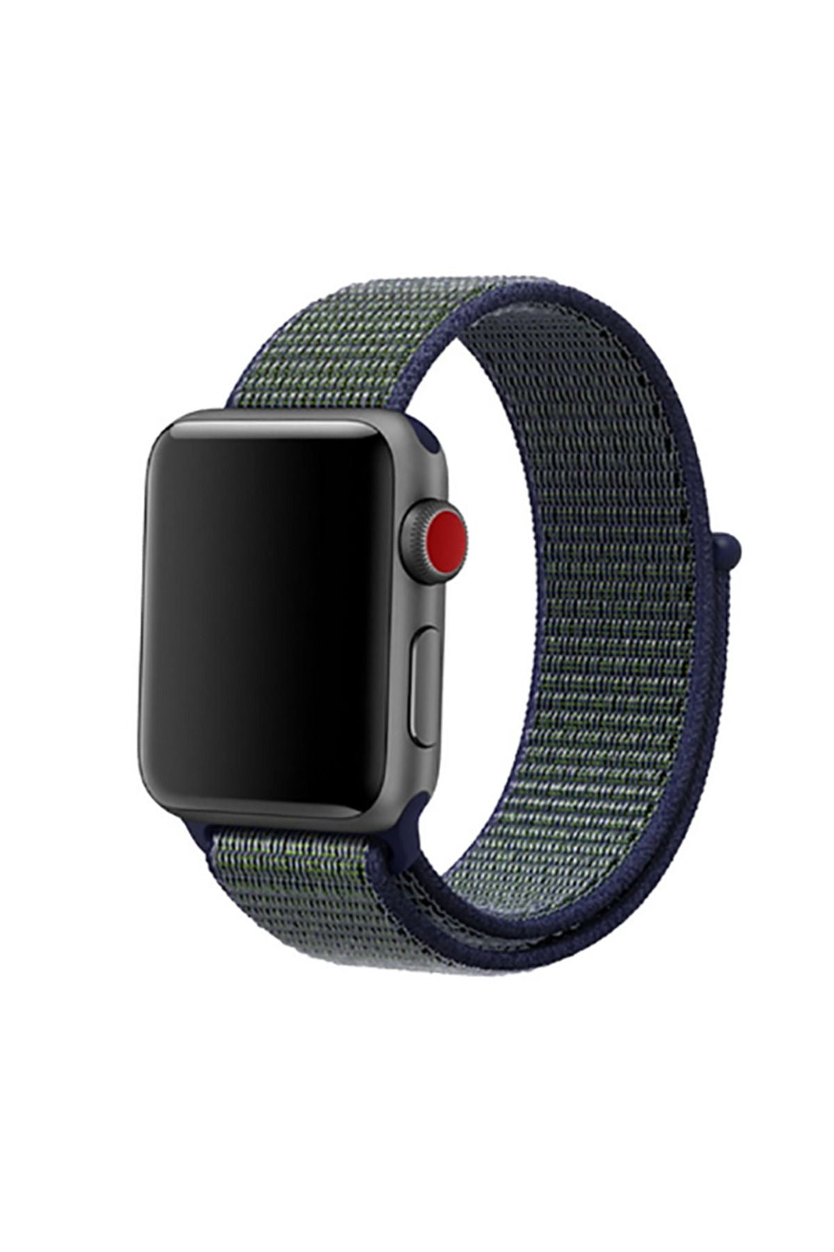 Watch Ultra 49mm Kordon Uyumlu KRD-03 Hasır Strap Kayış CLO- 24-Hisbicus