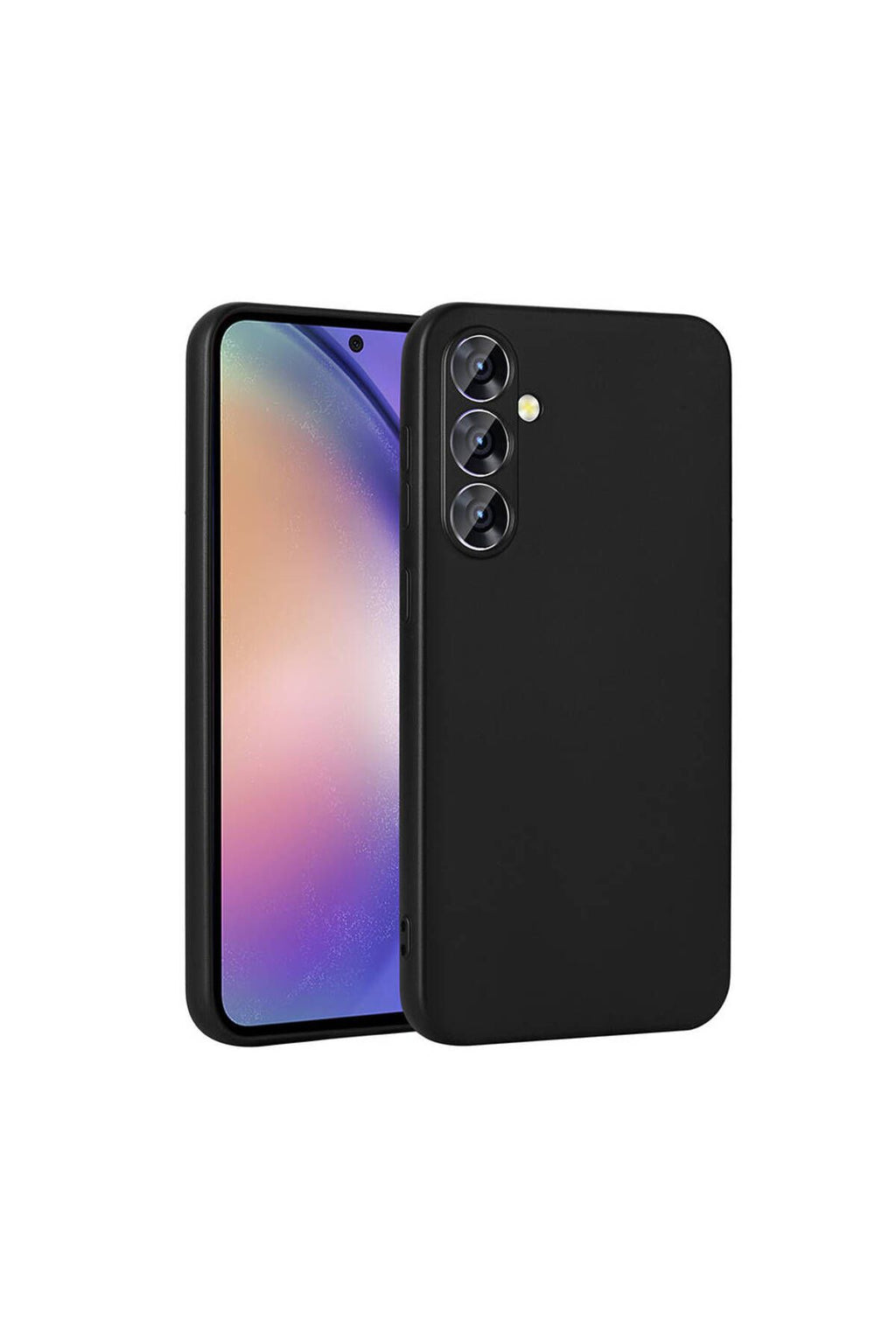 Galaxy A55 Kılıf Zore Premier Silikon Kapak - Kırmızı