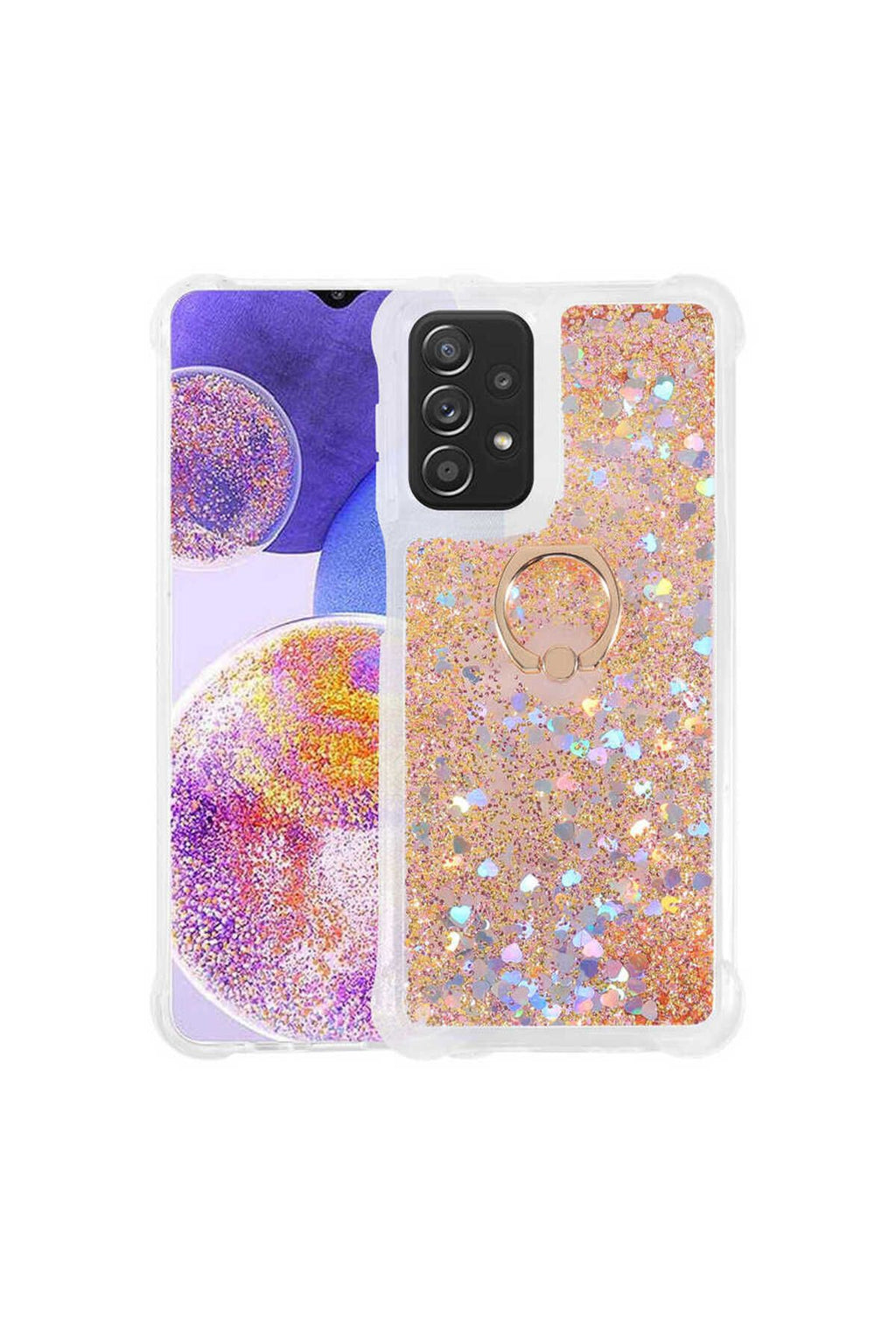 Galaxy A23 Kılıf SVL Milce Kapak - Gold