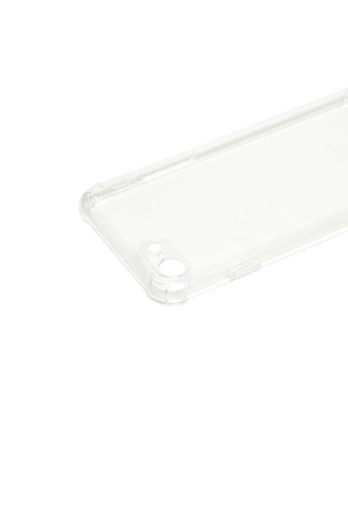 iPhone SE 2022 Uyumlu Zore Kamera Korumalı Nitro Anti Shock Silikon-Renksiz