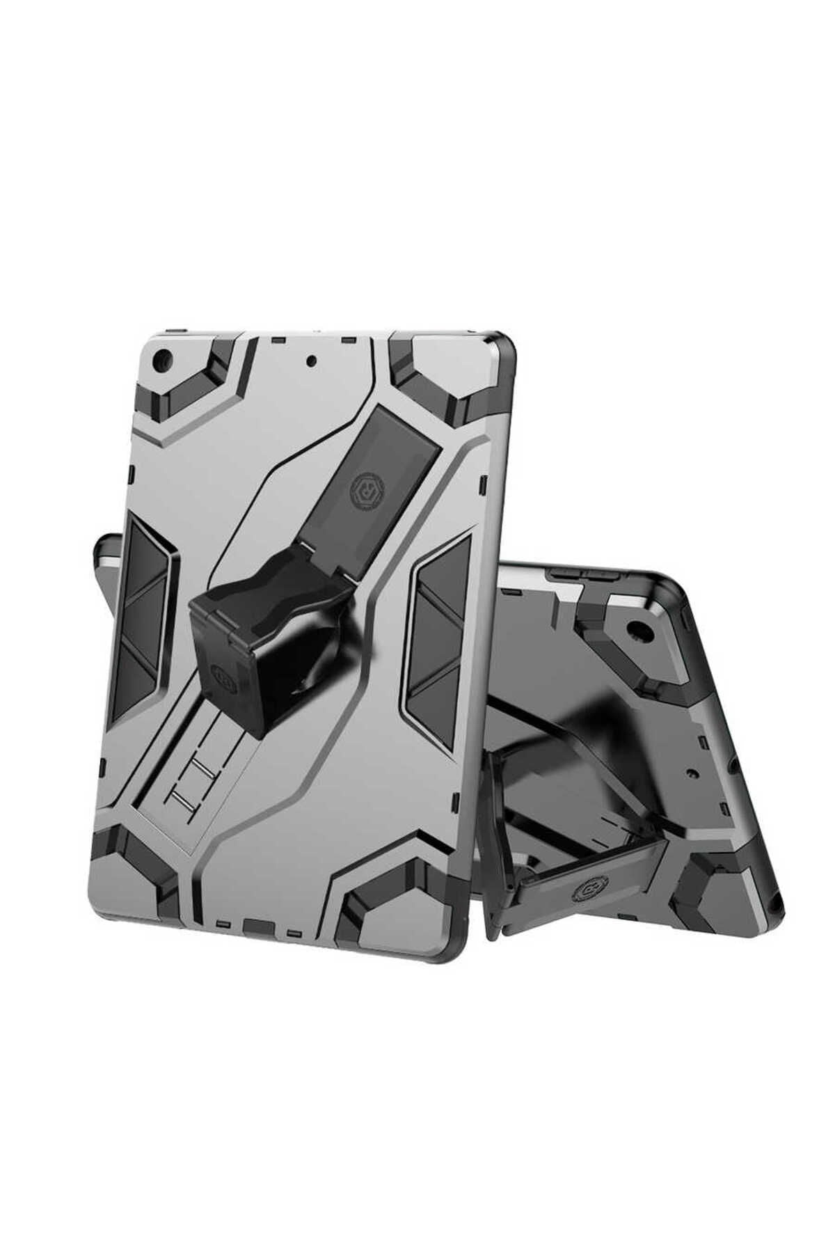 iPad 10.2 (8.Nesil) Zore Defens Tablet Silikon - Siyah