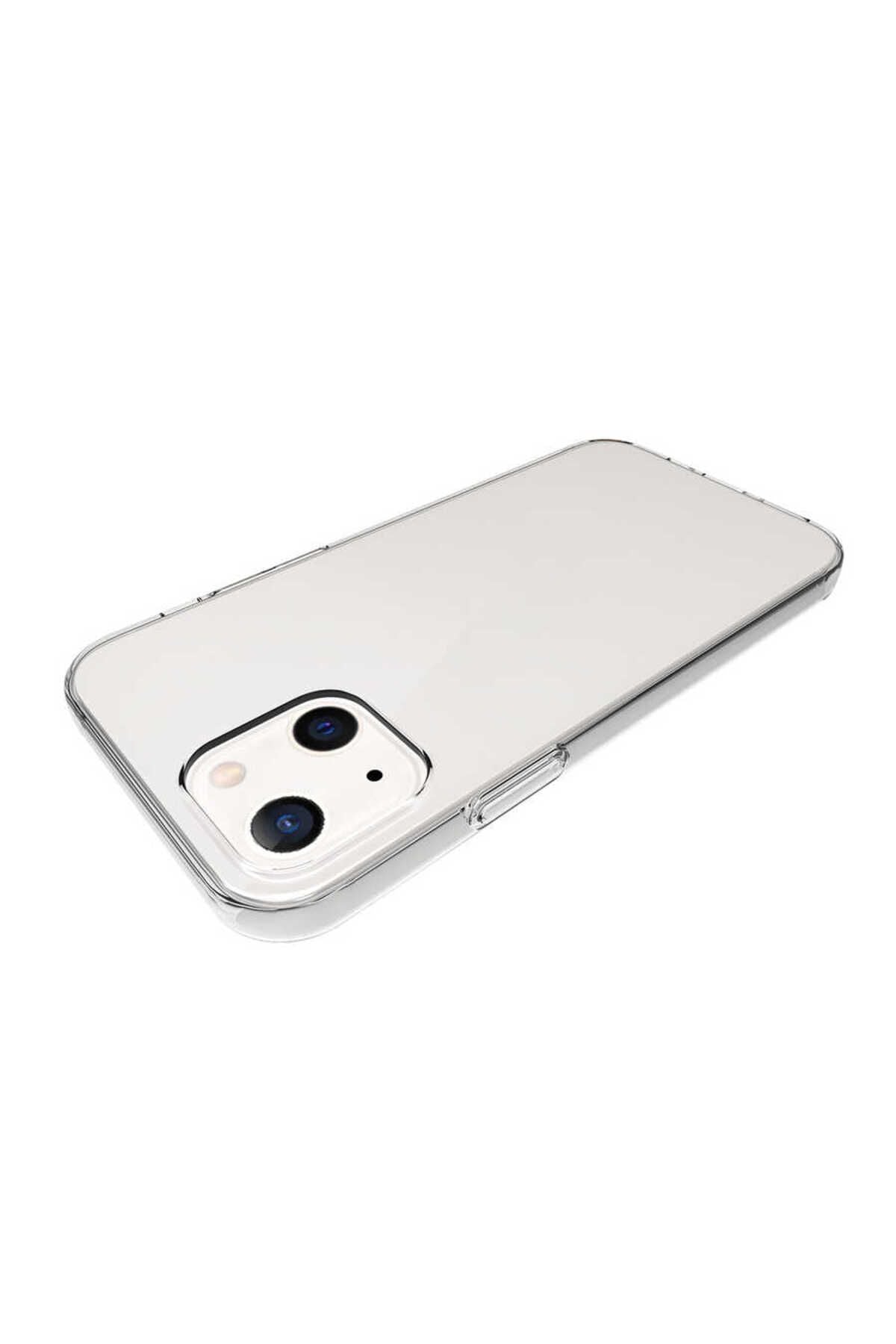 iPhone 15 Uyumlu Zore Süper Silikon Kılıf-Renksiz